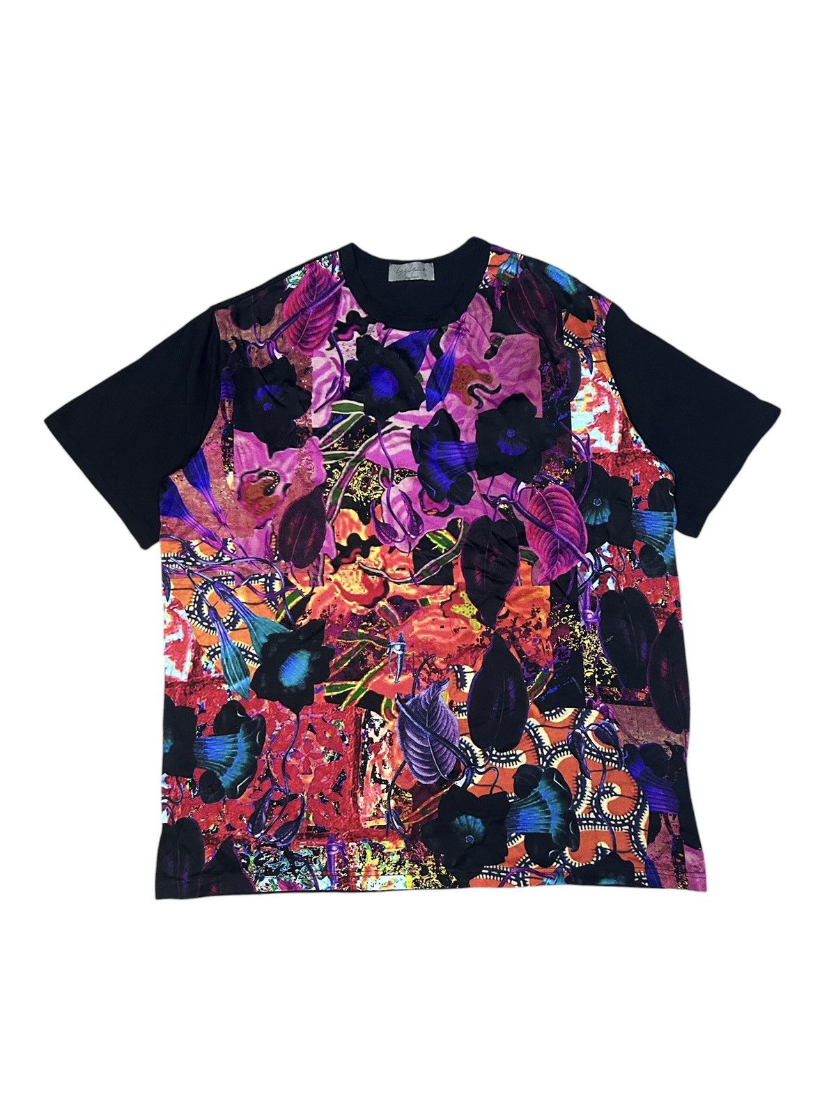 Yohji Yamamoto S/S 23 YYPH Patchwork Print Tshirt Size US L / EU 52-54 / 3 - 1 Thumbnail