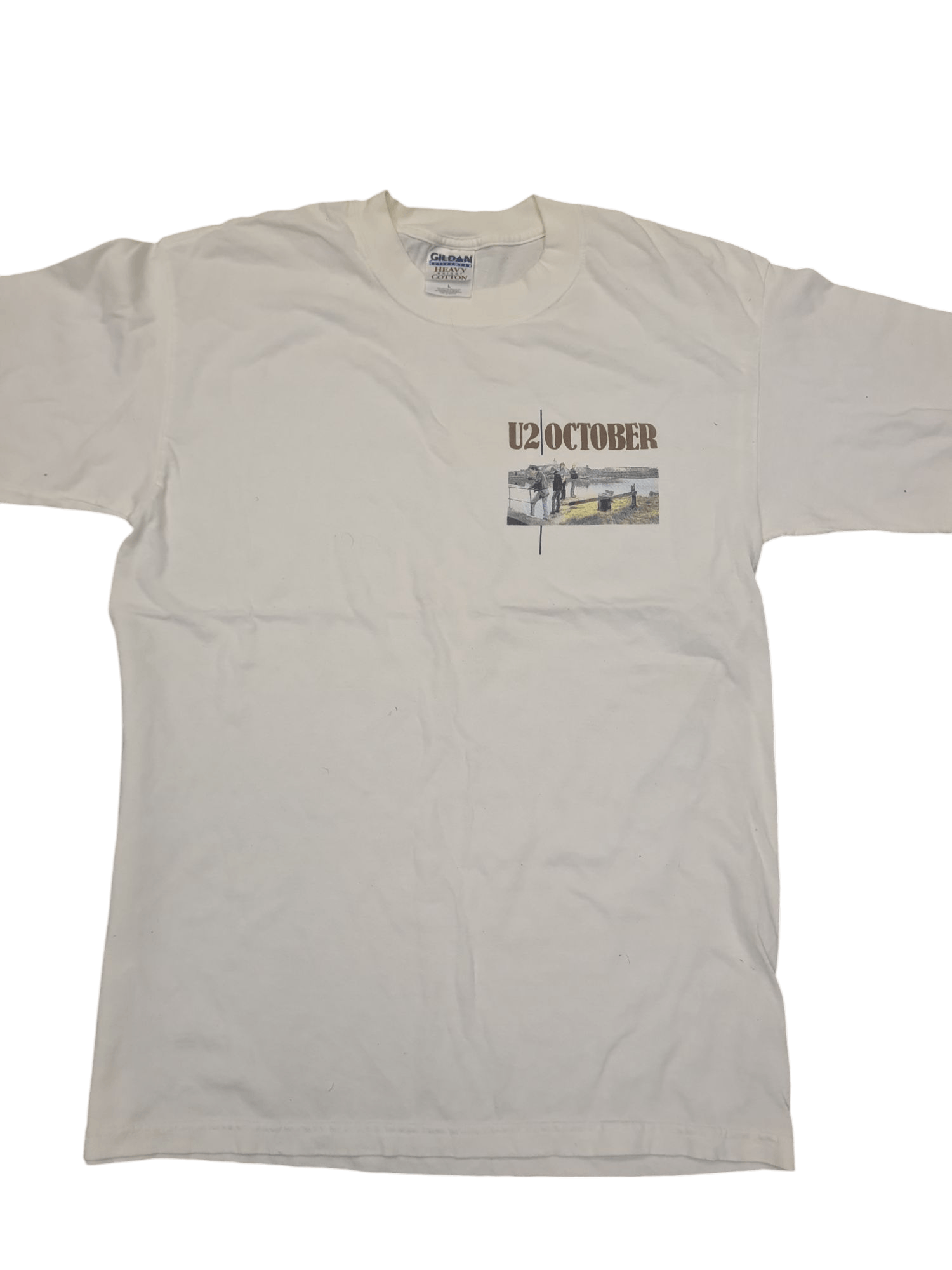 Band Tees × Vintage Vintage y2k U2 band october Size US M / EU 48-50 / 2 - 1 Thumbnail
