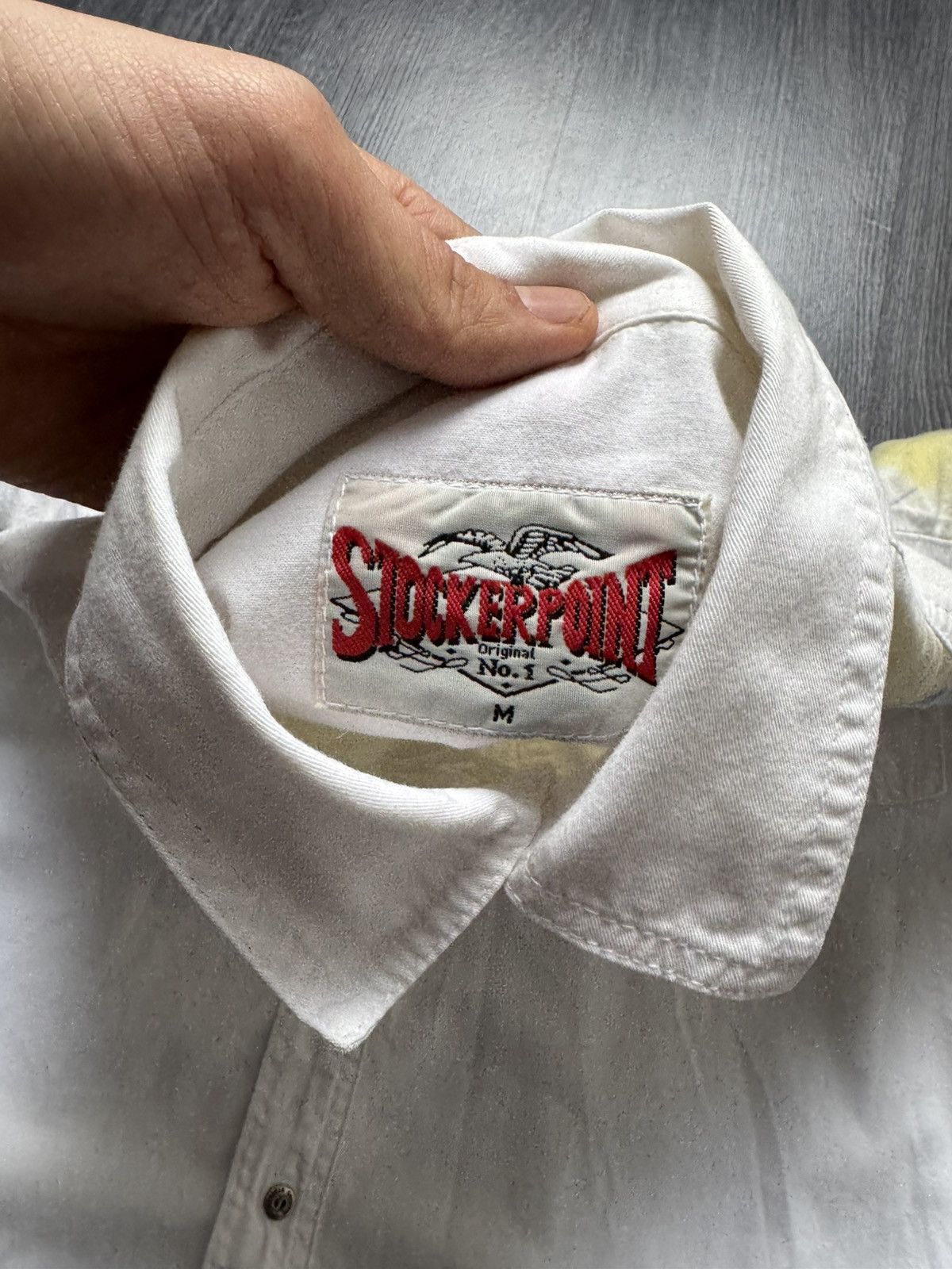 Vintage 90s Vintage Crazy Stockerpoint American Eagle Shirt Size US M / EU 48-50 / 2 - 5 Thumbnail