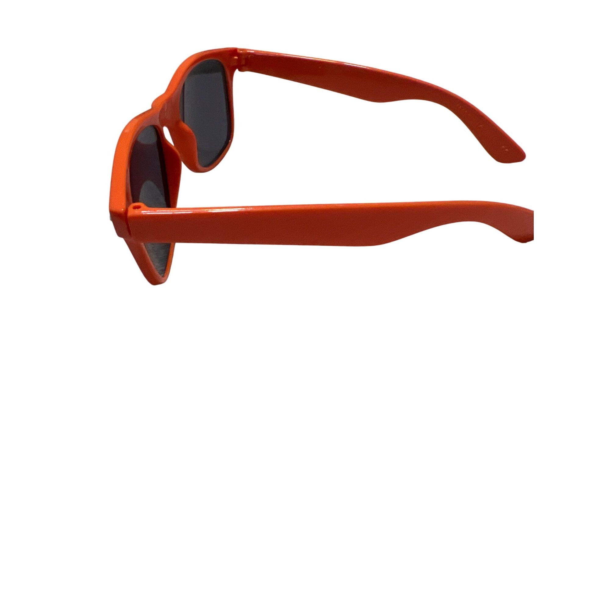 Other Kings Hawaiian Orange Sunglasses Dark Lenses Retro Style Adv Size ONE SIZE - 5 Thumbnail