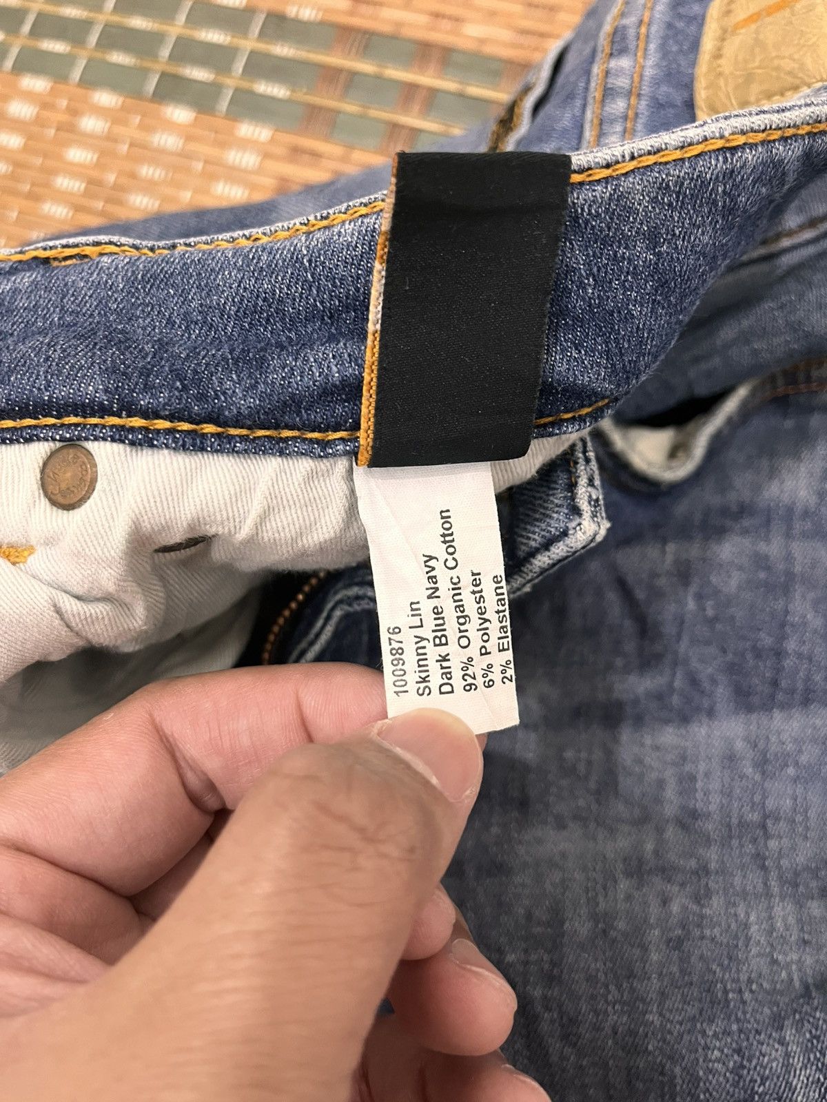 Nudie Jeans Nudie Jeans Skinny Lin Denim Size US 30 / EU 46 - 13 Thumbnail