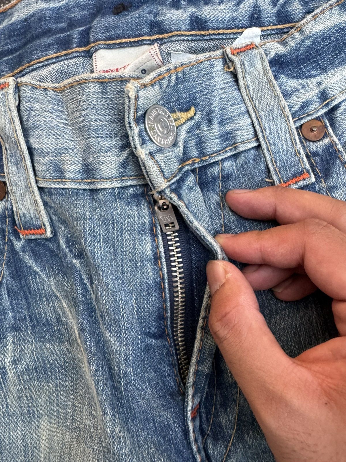 True Religion × Vintage True religion ‘billy’ denim jeans Size US 37 - 6 Thumbnail