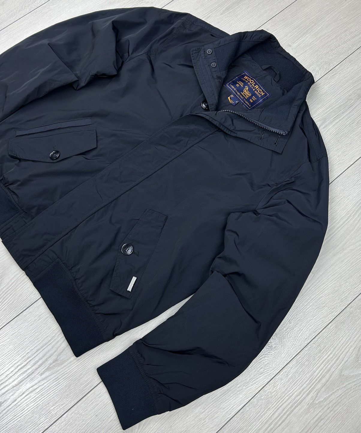 Woolrich Woolen Mills Woolrich Light Jacket Size XL Navy Size US XL / EU 56 / 4 - 2 Thumbnail