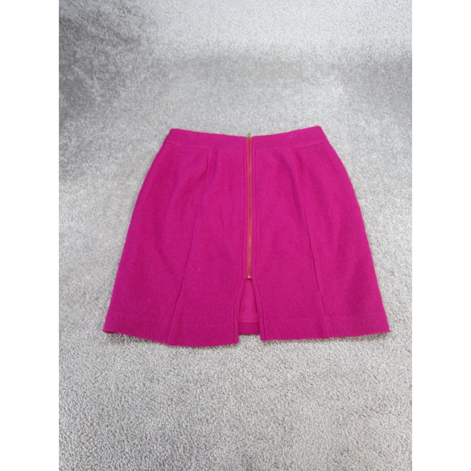 Banana Republic Banana Republic Skirt Womens 6 Pink Wool Blend Pencil Size 28" / US 6 / IT 42 - 7 Thumbnail