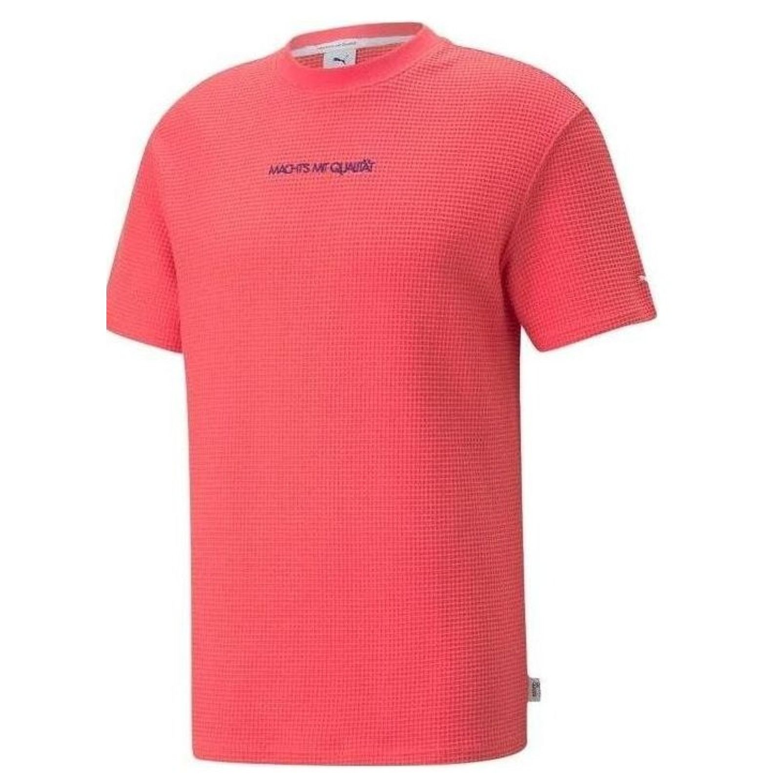 Puma PUMA MMQ STB Graphic T-Shirt 535792-35 Waffle Knit Tee L NWT Size US L / EU 52-54 / 3 - 6 Thumbnail