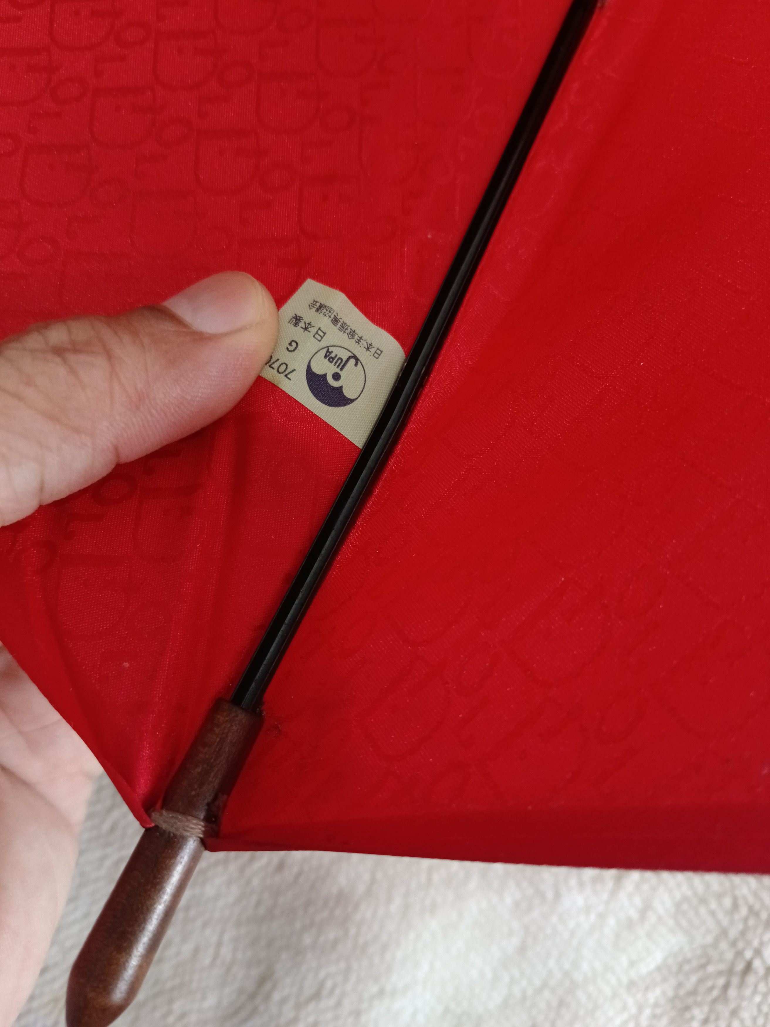 Dior VINTAGE DIOR MONOGRAM WOODEN HANDLE Size ONE SIZE - 6 Thumbnail