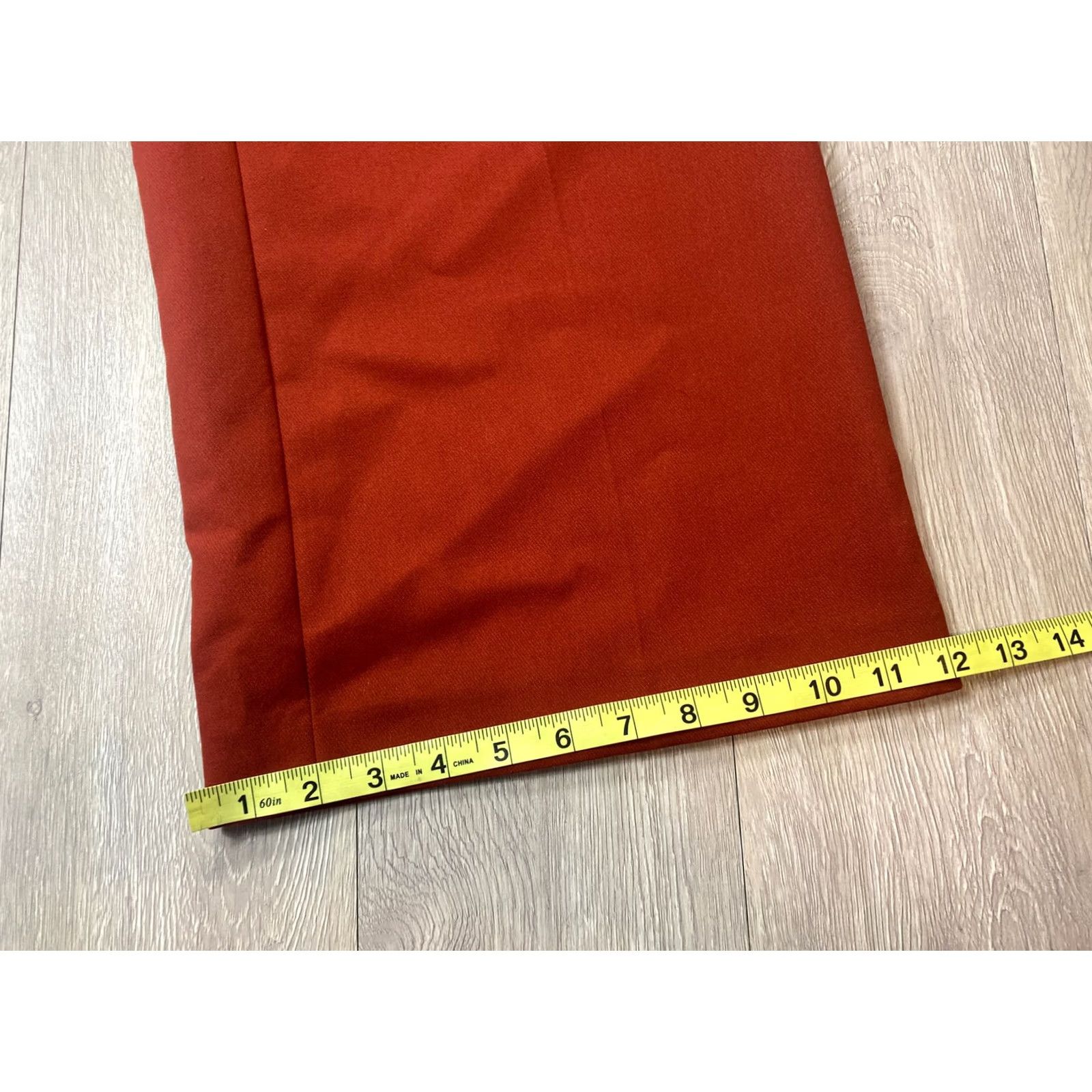 Vince Camuto Vince Camuto Crop Summer Pants Capri Wide Leg Unique Rust 4 Women’s Pants Wide-Leg Summer 21.5 Inseam Pockets Regular Women Size 27" / US 4 / IT 40 - 6 Thumbnail