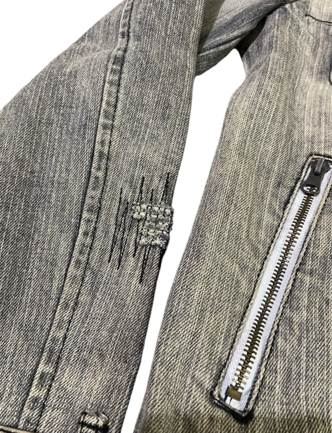 Japanese Brand × Le Grande Bleu (L.G.B.) × Yoshiyuki Konishi Japanese brand - In the Attic distressed denim jacket Size US M / EU 48-50 / 2 - 5 Thumbnail