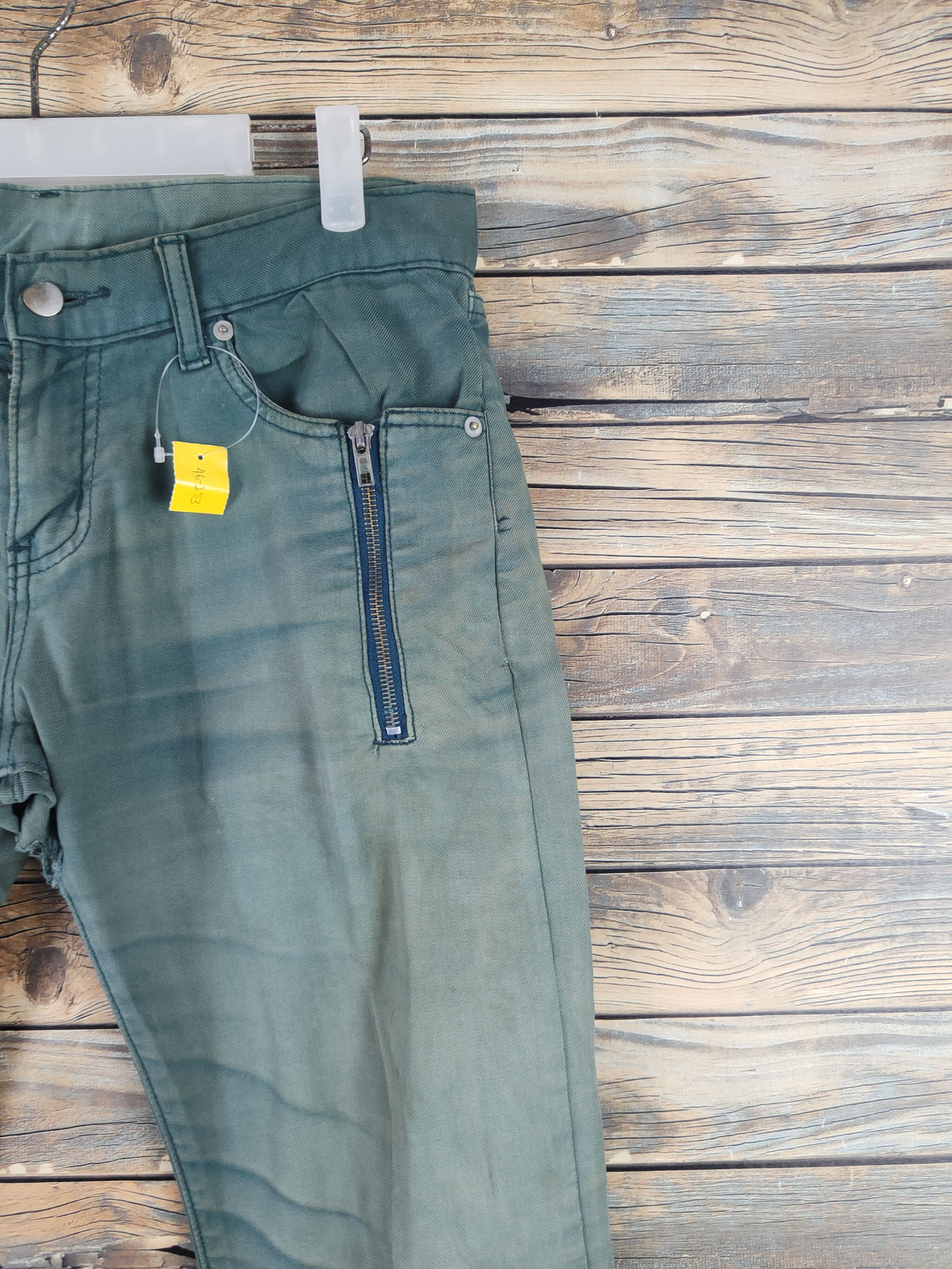 Japanese Brand DL Japanese Brand Green Multipocket Casual Pants #46-253T Size US 33 - 5 Thumbnail