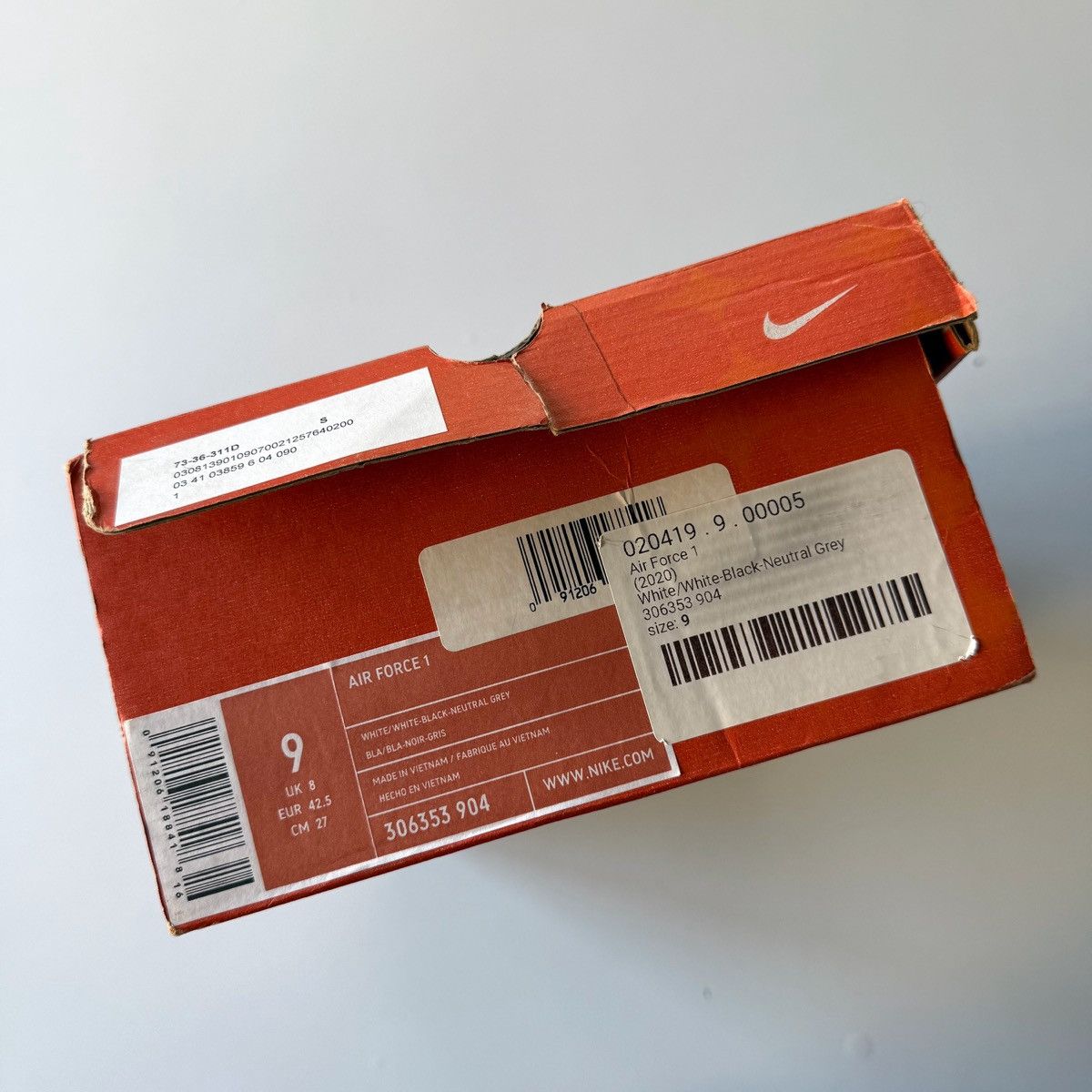 Nike 2005 Nike Air Force 1 AF1 Deadstock Brand New Size 9 Size US 9 / EU 42 - 21 Thumbnail