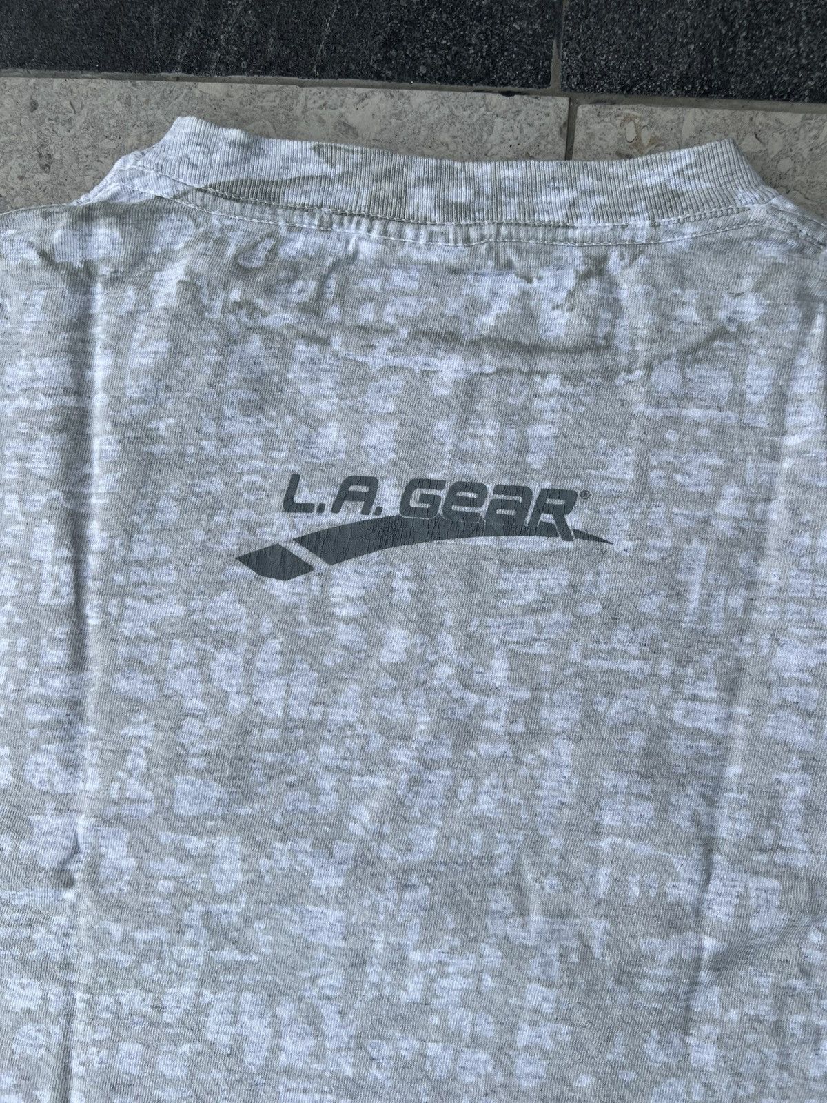 La Gear × Vintage 90s AOP LA GEAR Catapult Karl Malone Mailman t-shirt Size US L / EU 52-54 / 3 - 9 Thumbnail