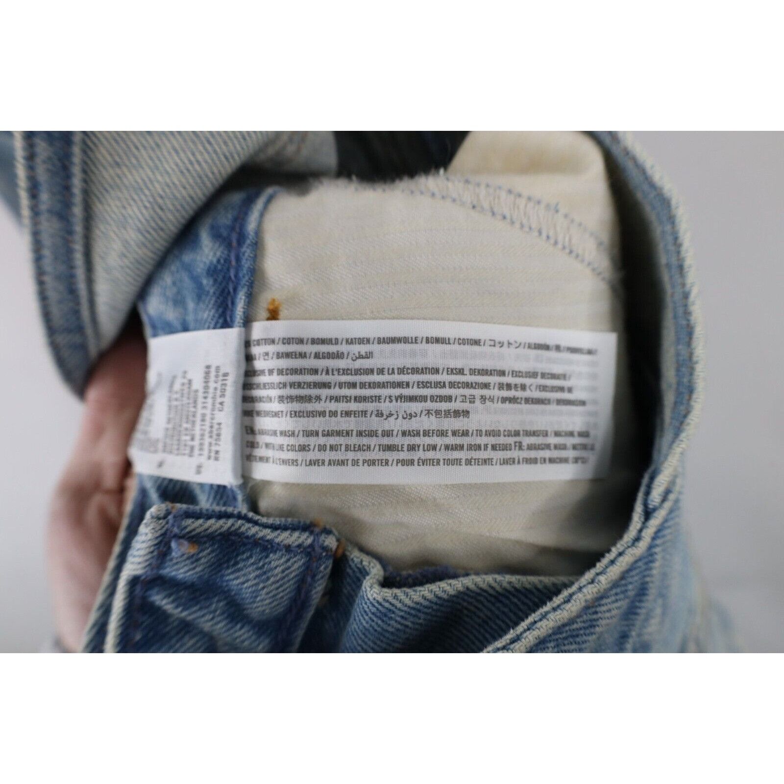 Abercrombie & Fitch × Vintage Deadstock Y2K Abercrombie & Fitch Denim Overalls Dress Size XL / US 12-14 / IT 48-50 - 11 Thumbnail