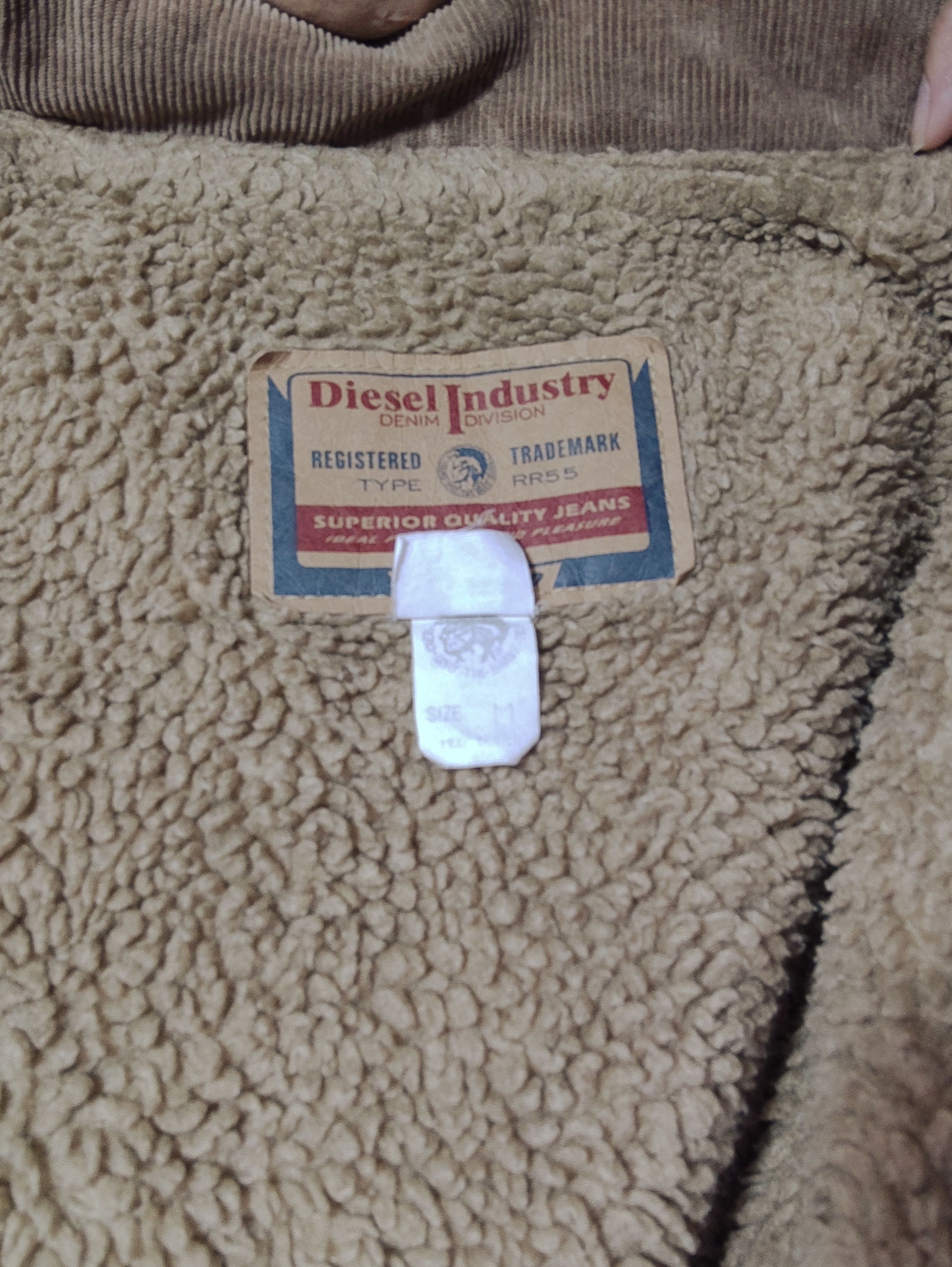 Diesel Vintage Diesel Jacket with Sherpa Lining Size M / US 6-8 / IT 42-44 - 2 Thumbnail
