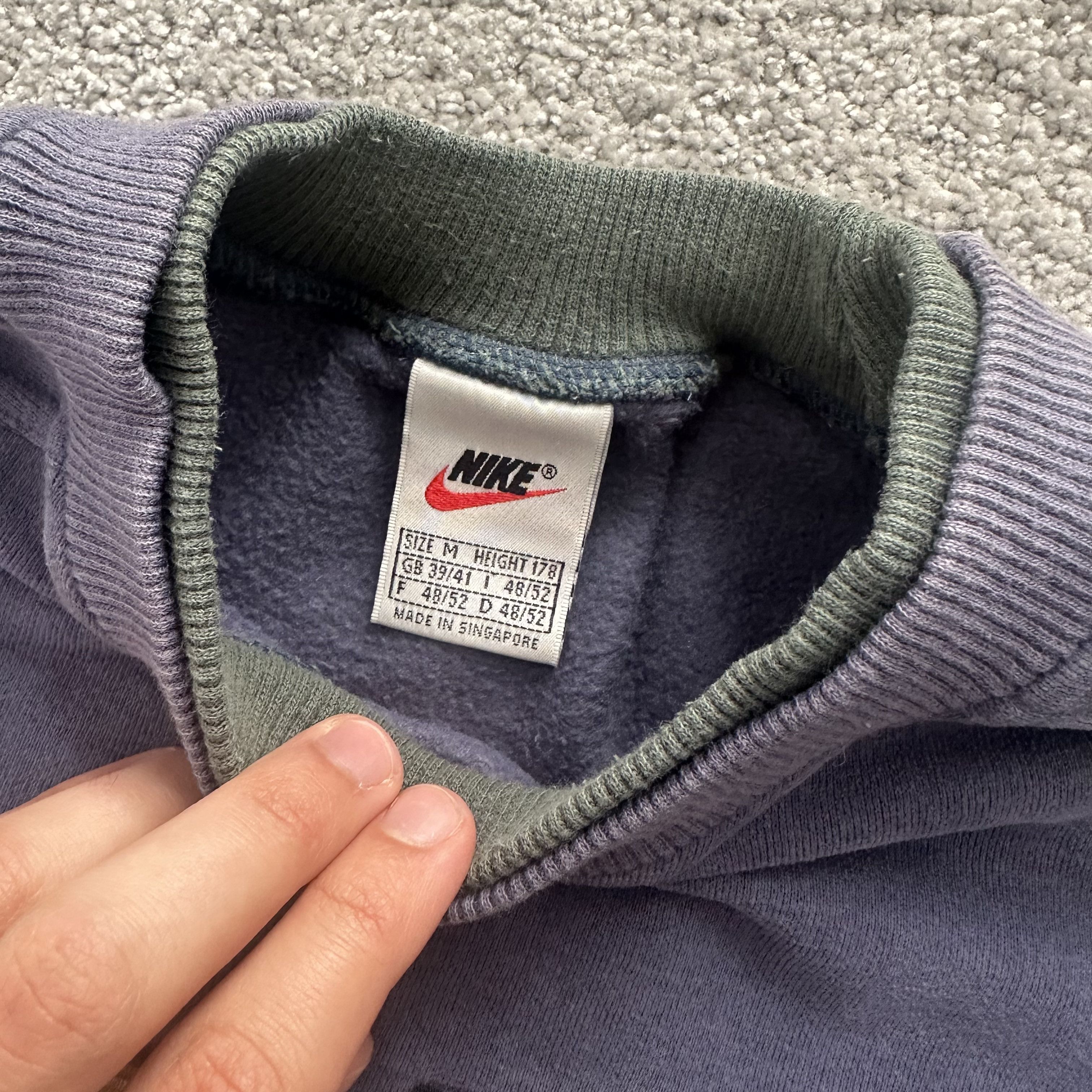 Nike Nike Big Logo 90s Baggy Boxy Vintage Oversize Fit Sweatshirt Size US M / EU 48-50 / 2 - 4 Thumbnail