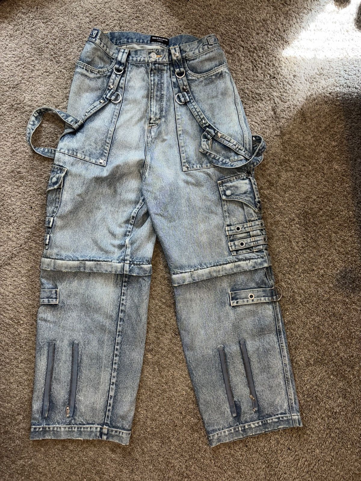Balenciaga Balenciaga Raver Denim Size US 32 / EU 48 - 1 Thumbnail