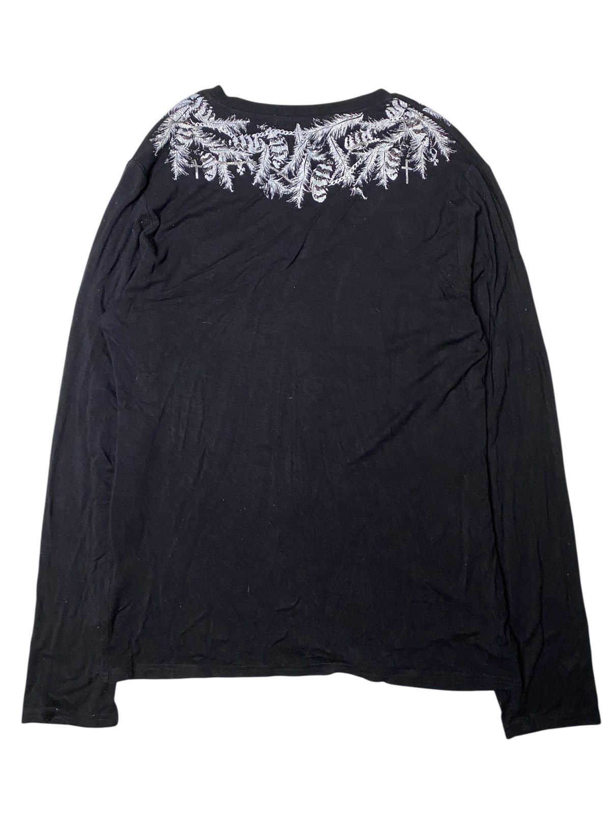 If Six Was Nine 2000's Ghost of Harlem Goth Chain Tribal Longsleeve Size US S / EU 44-46 / 1 - 2 Thumbnail