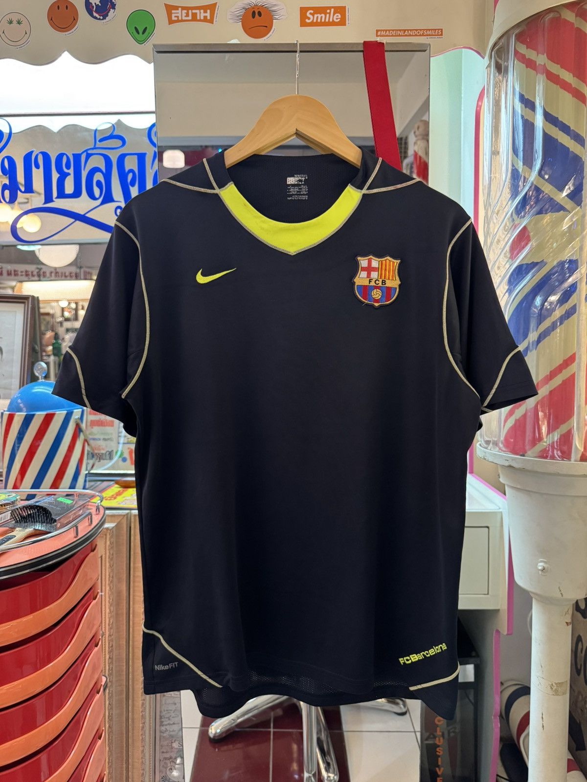 Nike Vintage FC Barcelona 2007-08 Nike Total 90 Training Jersey Size US M / EU 48-50 / 2 - 1 Thumbnail