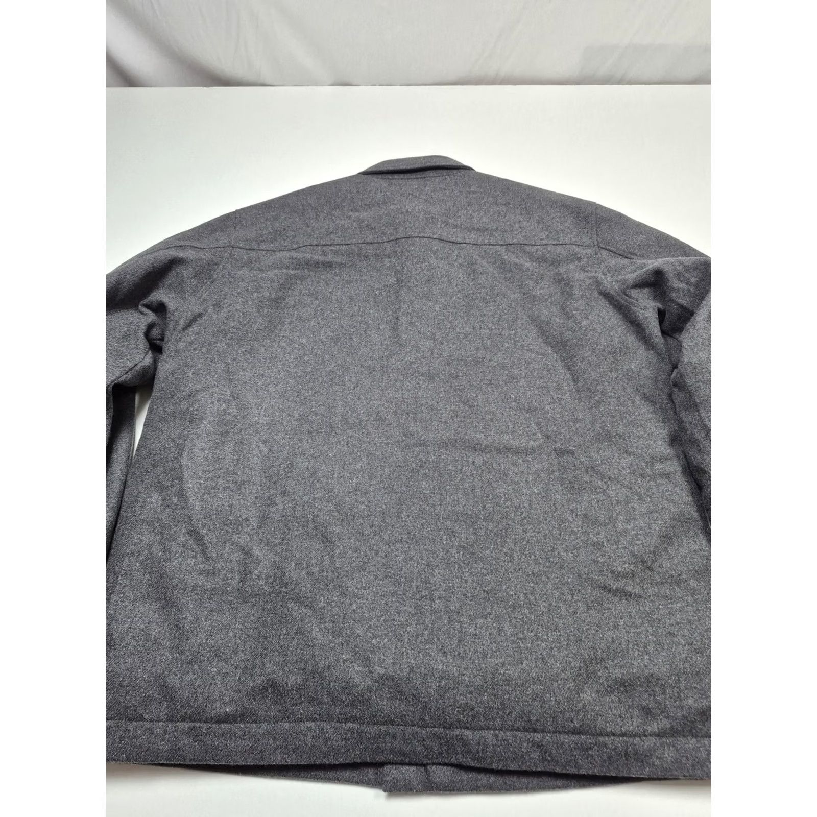 Vintage Woolrich Jacket Mens 2XL Gray Wool Tweed Military Snap Front Lined Outdoor Jacket Size US XXL / EU 58 / 5 - 6 Thumbnail