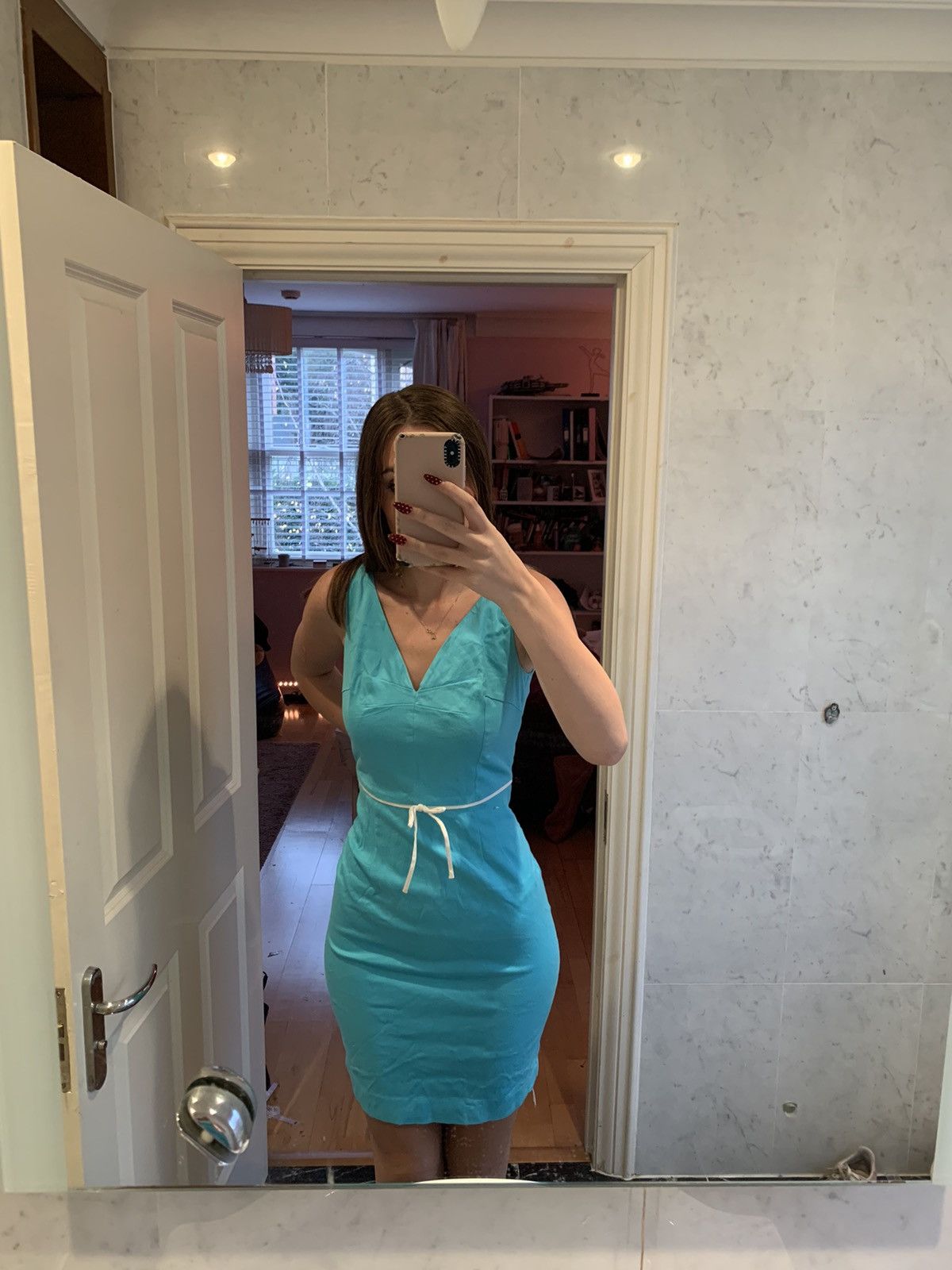 Other Blue Nougat London Mid-Length Dress Size XS / US 0-2 / IT 36-38 - 1 Thumbnail