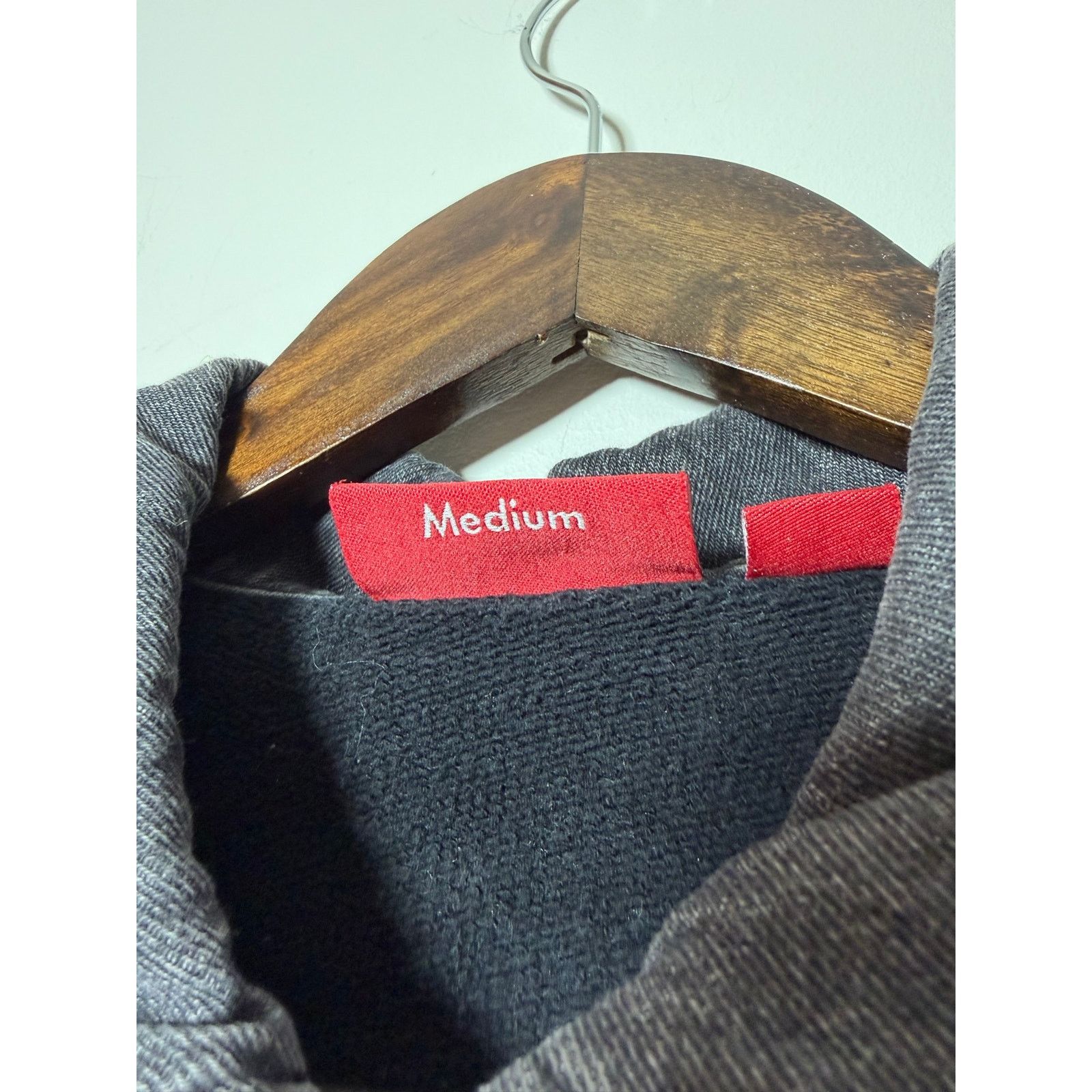 Supreme Supreme denim collar half zip sweatshirt Size US M / EU 48-50 / 2 - 6 Thumbnail