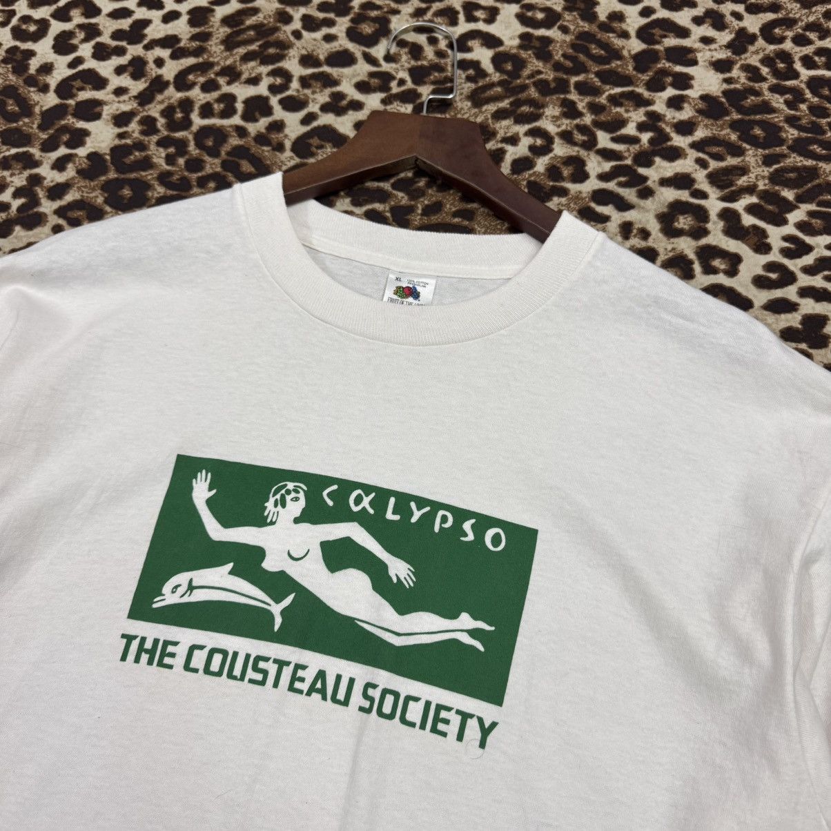 Vintage Vintage 90s “Calypso” – The Cousteau Society T-Shirt Size US XL / EU 56 / 4 - 2 Thumbnail