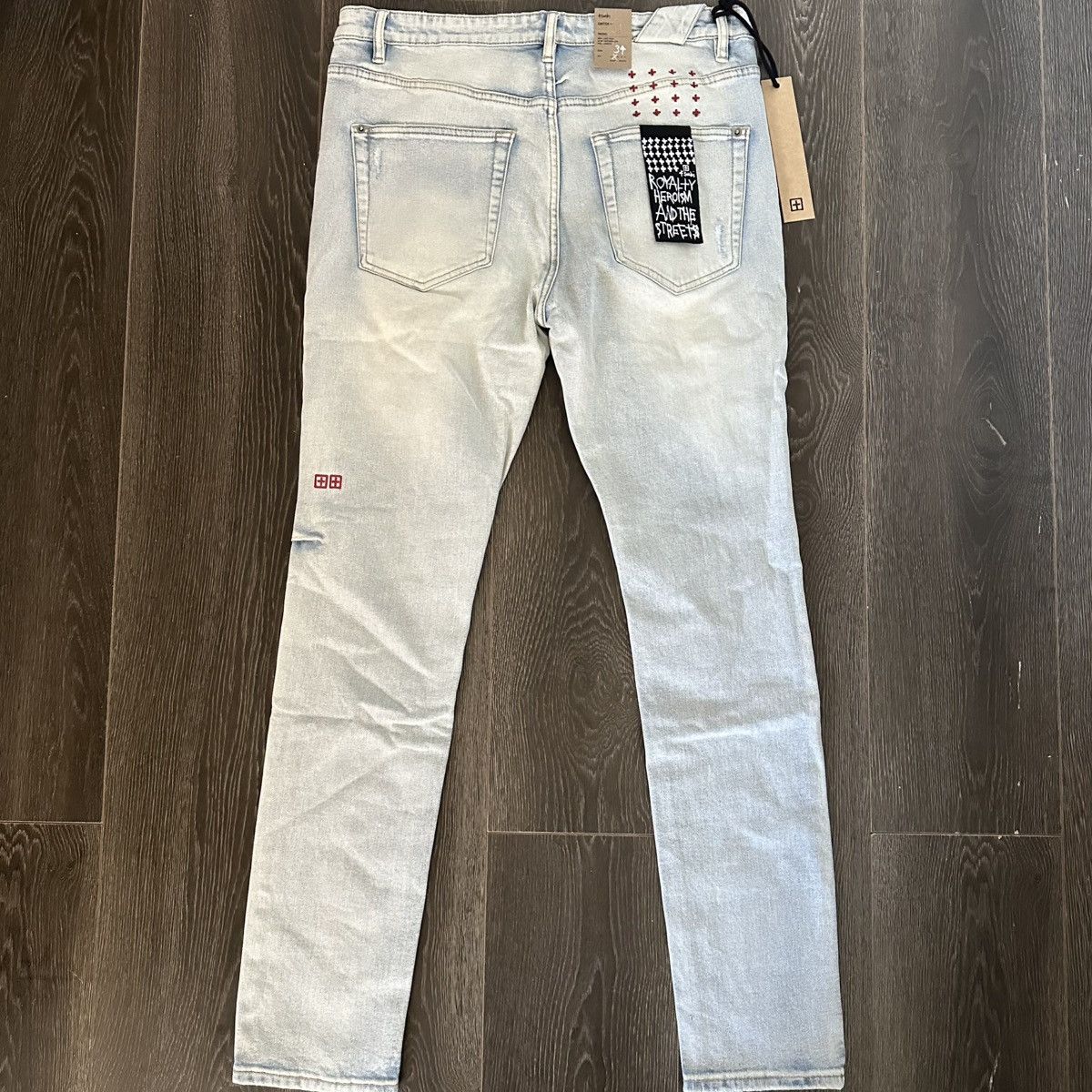 Ksubi Ksubi Chitch Lion Light Blue Denim Jeans Size 34 NEW Size US 34 / EU 50 - 3 Thumbnail