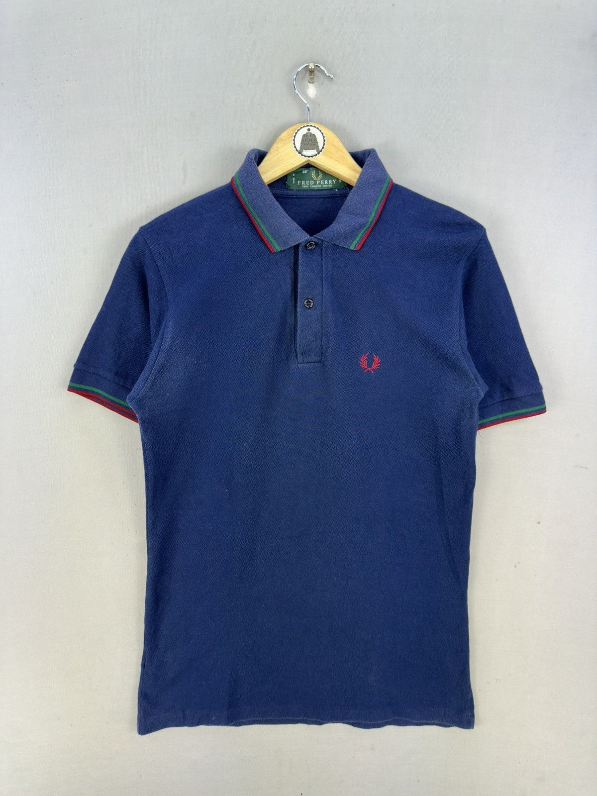 Fred Perry Fred Perry Red/Green Line Polo T-Shirt Size US S / EU 44-46 / 1 - 1 Thumbnail