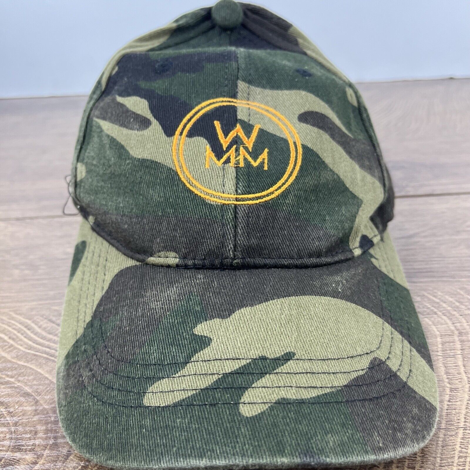 Other Working Man Militia Hat WMM Hat Green Camo Cap Adjustable Ca Size ONE SIZE - 4 Thumbnail