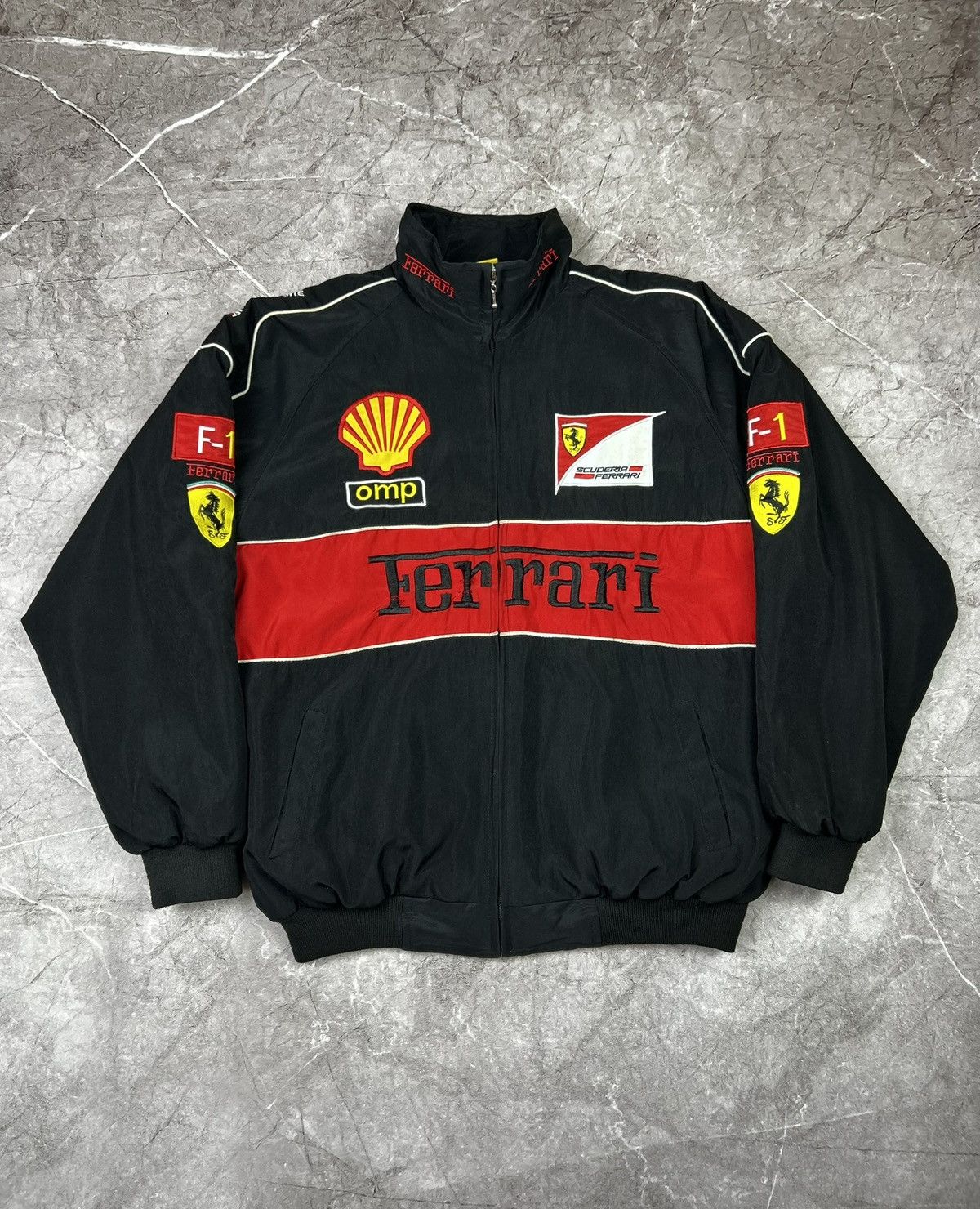 Ferrari Vintage Ferrari Racing Jacket 90s Racing 4 Jacket Shell f1 Size US M / EU 48-50 / 2 - 3 Thumbnail