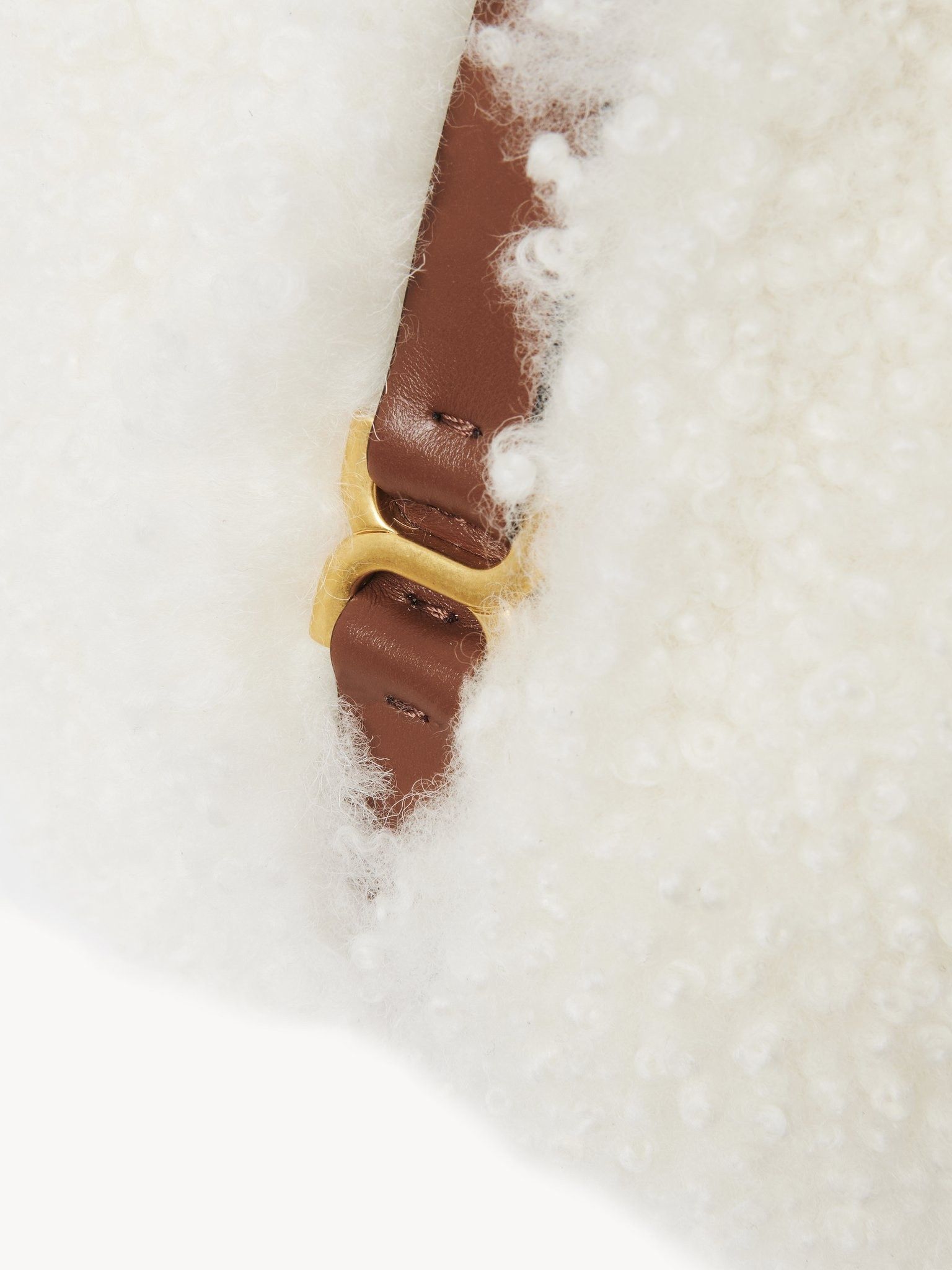 Chloe o1loc1c1024 Size: OS / Marcie Bucket Bag in Tan Size ONE SIZE - 6 Thumbnail