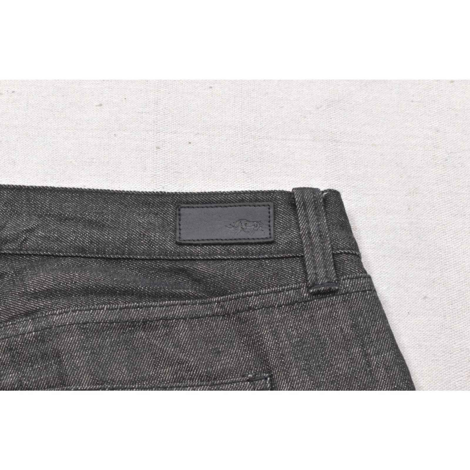 Ecko Unltd. Ecko Unltd Jeans 42x32 Relaxed Fit Black Denim 5-Pocket Straight Mens Works RhG Rhino No. 759 Size US 42 / EU 58 - 5 Thumbnail