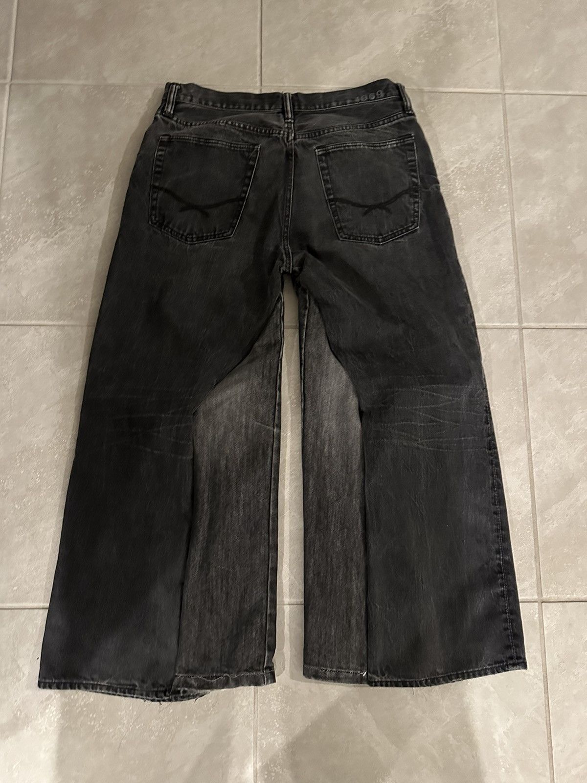 Gap baggy flared custom jeans Size US 35 - 2 Thumbnail