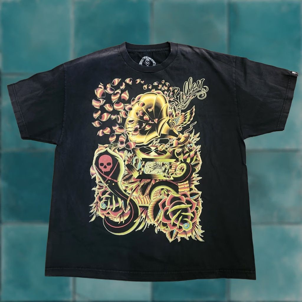 Vintage Sullen Art Collective Graphic Shirt Mens 2XL Black Tattoo Streetwear USA Size US XXL / EU 58 / 5 - 1 Thumbnail