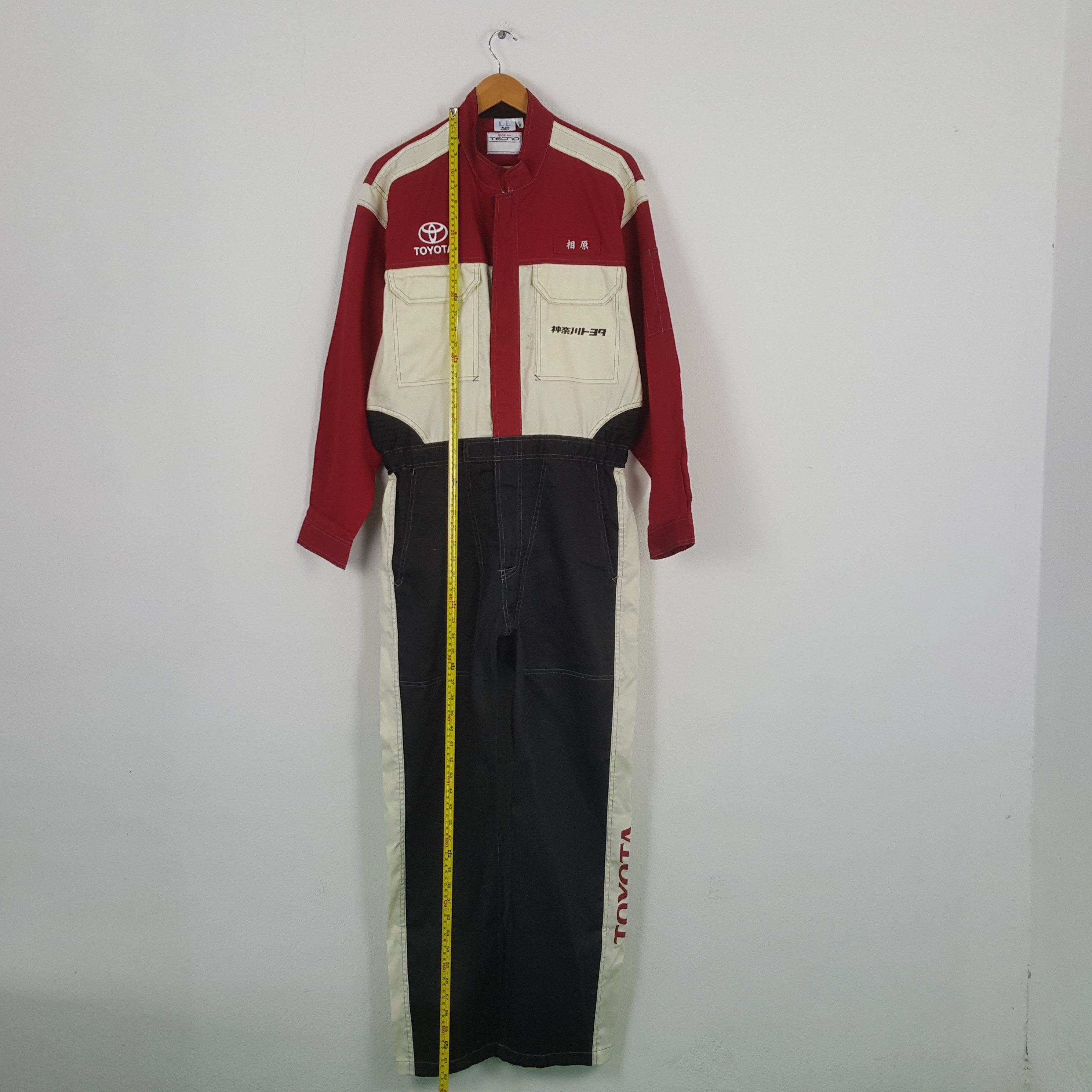 Japanese Brand Vintage Toyota Japanese Motorsport Racing Coverall RR19 Size US M / EU 48-50 / 2 - 7 Thumbnail