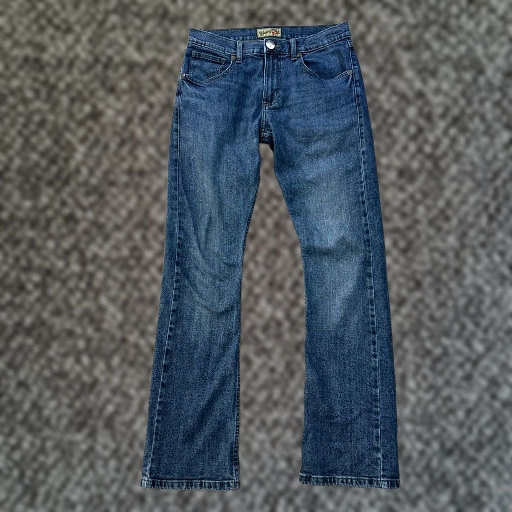 Wrangler VINTAGE Wrangler 20X Jeans Men 29x32 Cowboy Bootcut Denim Blue 5-Pocket W Logo Mens Size US 29 - 1 Thumbnail