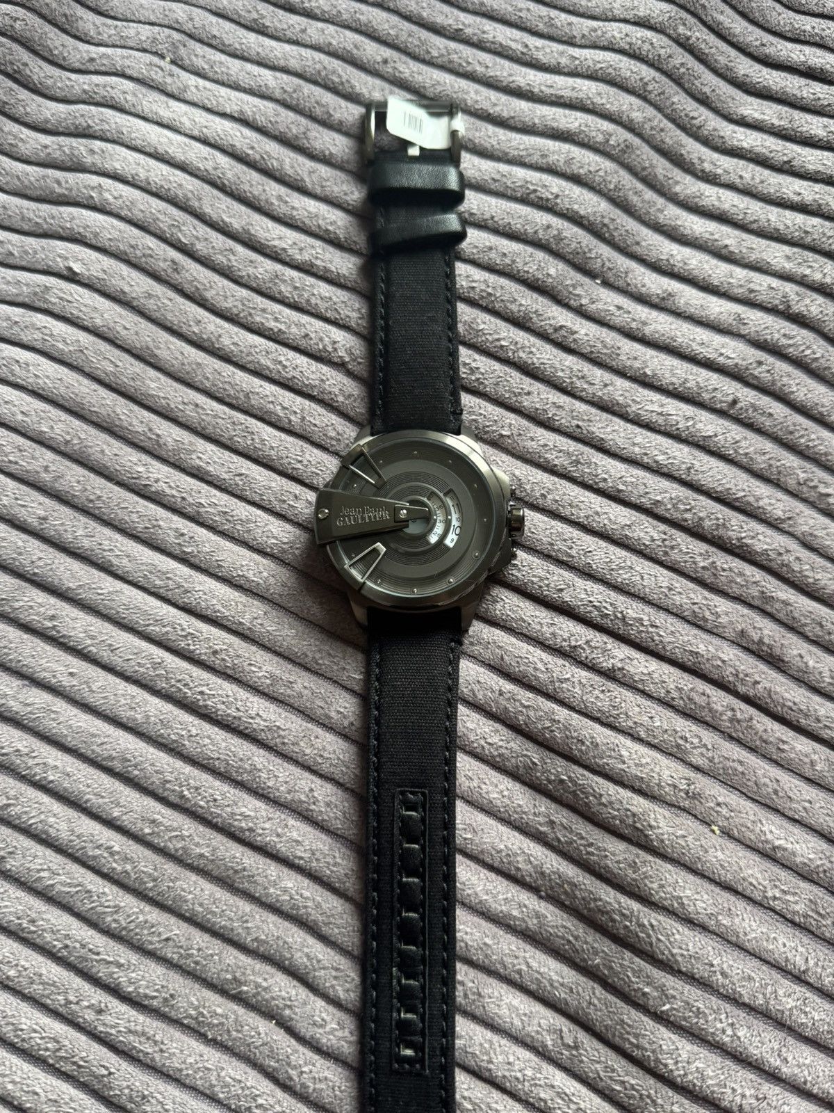Jean Paul Gaultier Jean Paul Gaultier Archive Black Man Watch Grail JPG Size ONE SIZE - 2 Thumbnail