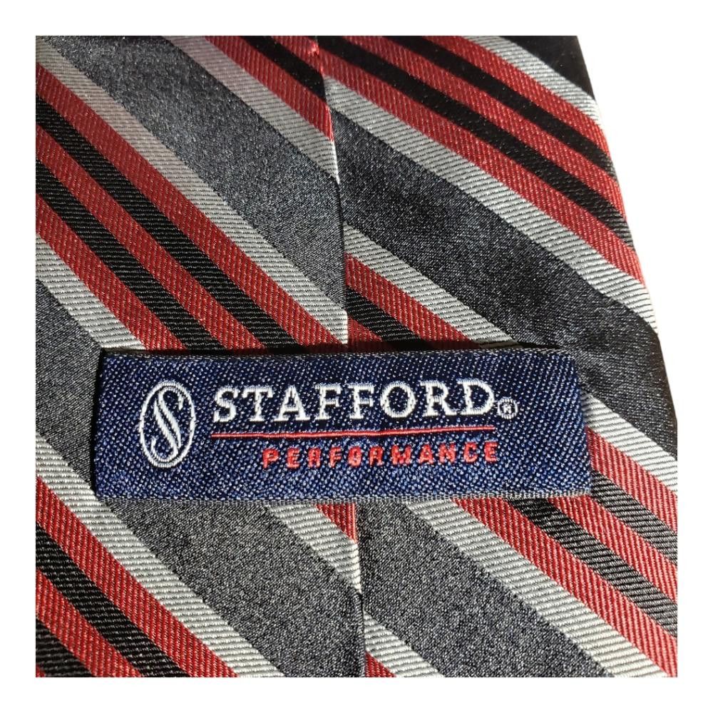 Stafford T102 Stafford Silk Vintage Tie Size ONE SIZE - 3 Thumbnail