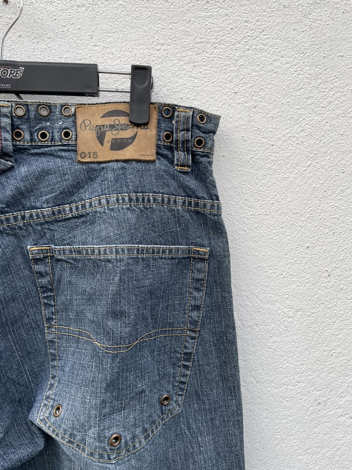 Pelle Pelle Vintage Y2K Pepe Baggy Jeans Size US 36 / EU 52 - 14 Thumbnail