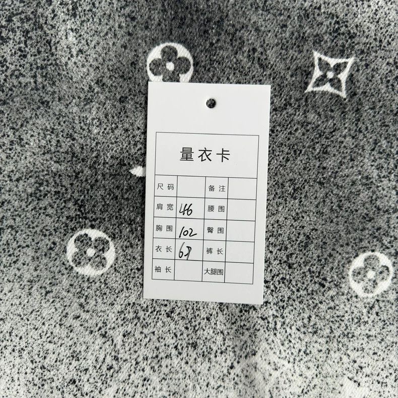 Louis Vuitton Louis Vuitton Black and white starry sky ink-splashed denim Size US XS / EU 42 / 0 - 6 Thumbnail