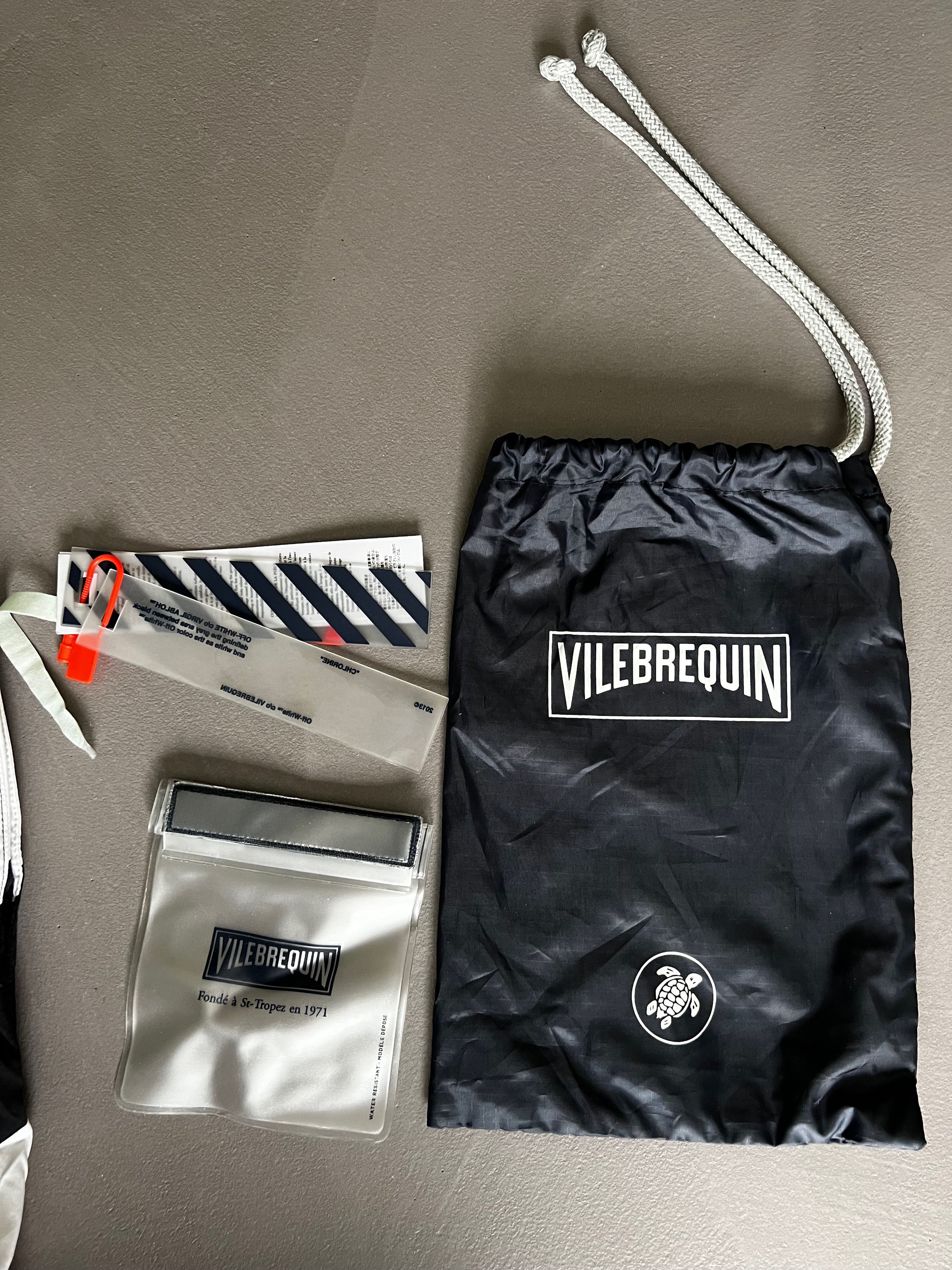 Off-White × Vilebrequin Off-White x Vilebrequin Striped Moorise Swim Shorts, Size S Size US 30 / EU 46 - 10 Thumbnail