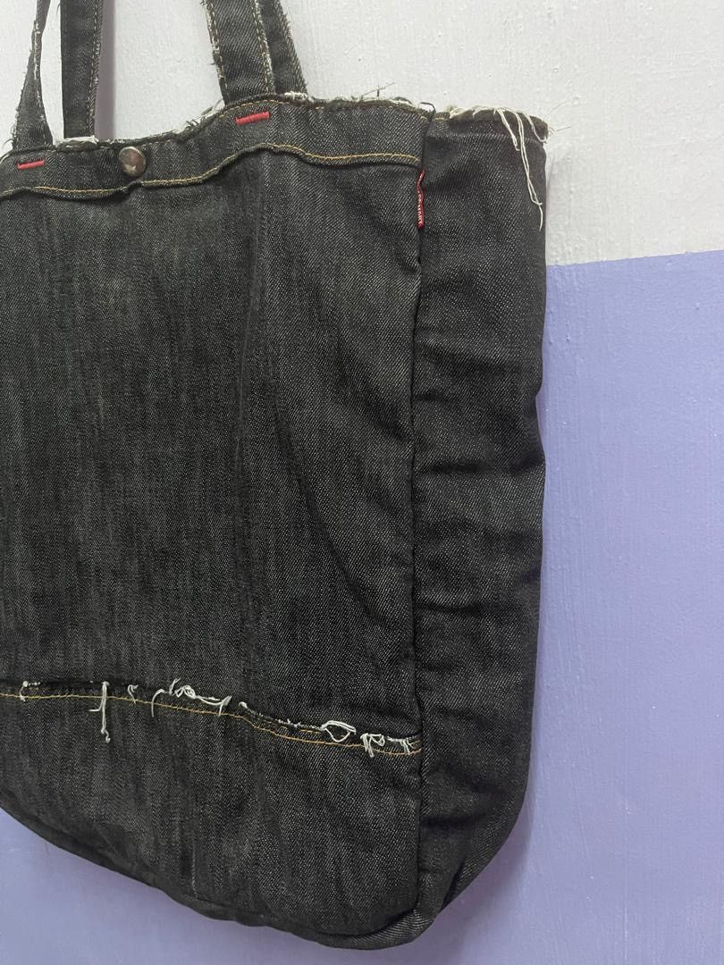 Tornado Mart Tornado Mart Denim Tote Bag Size ONE SIZE - 11 Thumbnail