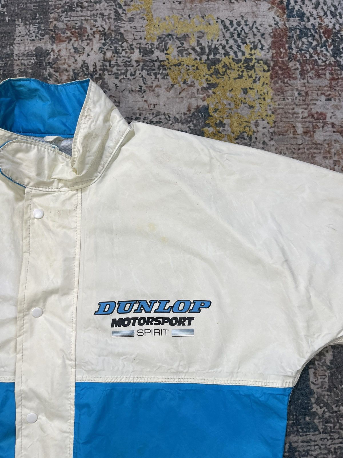 Dunlop Vintage Dunlop Motorsport Rain Jacket Size US S / EU 44-46 / 1 - 8 Thumbnail