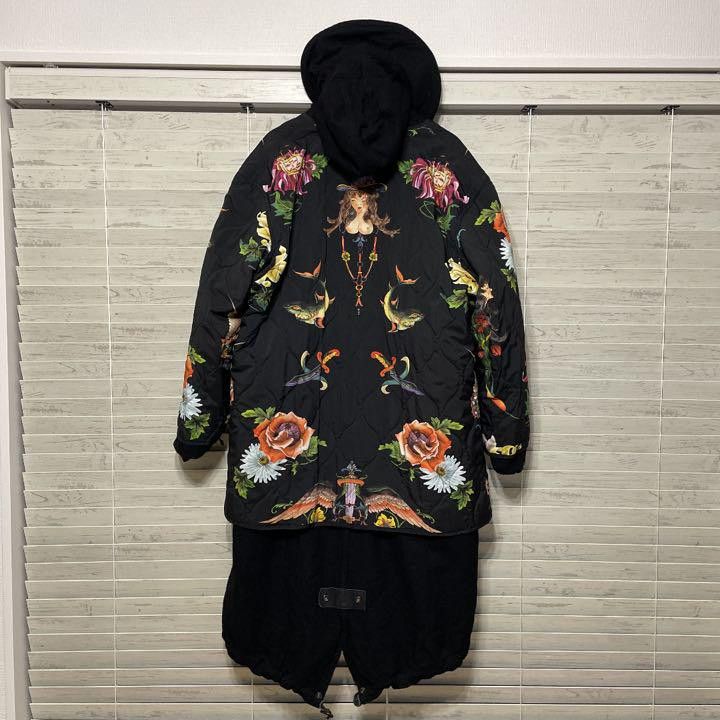 Yohji Yamamoto Yohji Yamamoto POUR HOMME 03aw Tattoo Coat Size US L / EU 52-54 / 3 - 2 Thumbnail