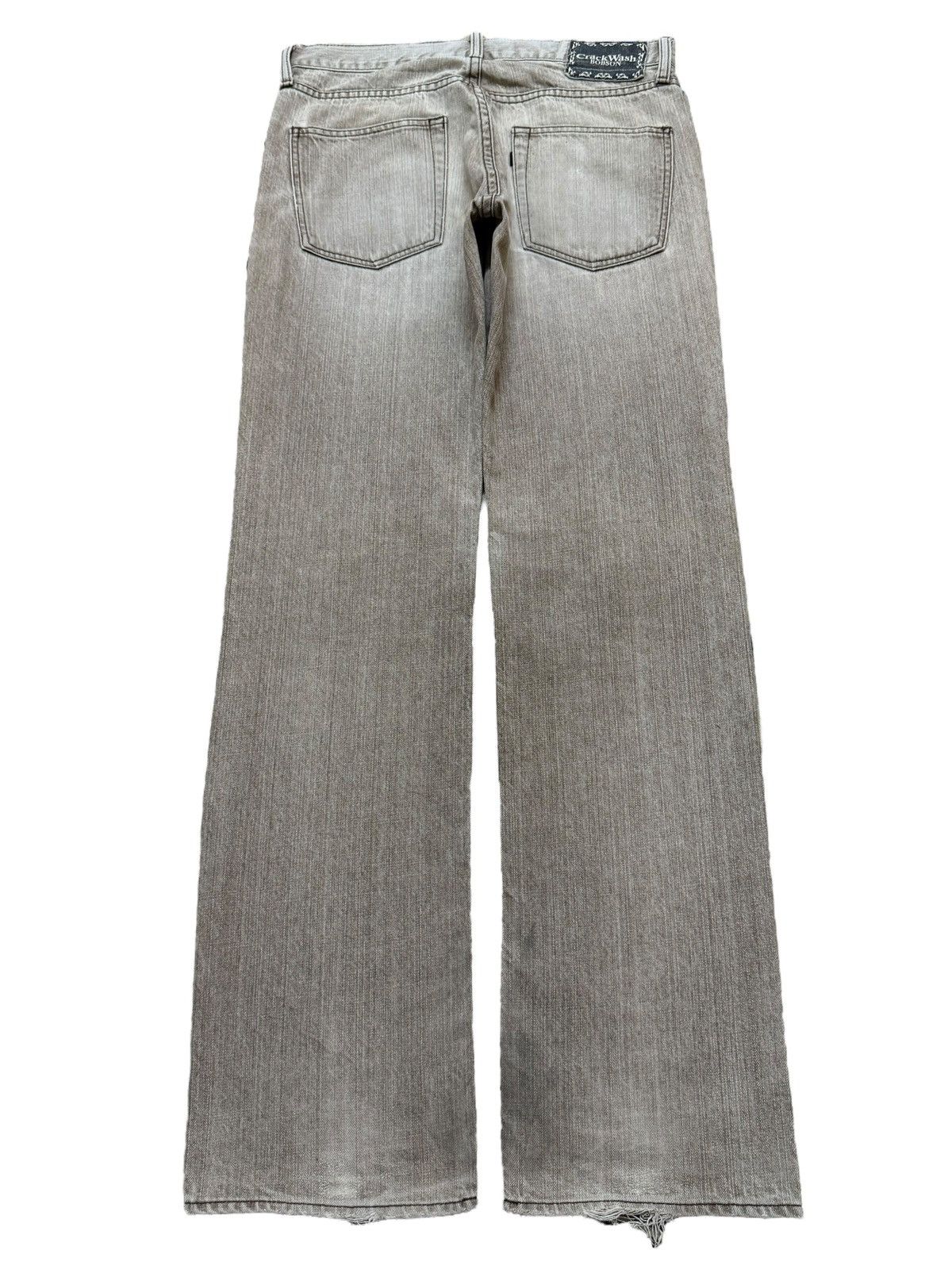 semanticdesign Vintage Japanese Brand Light Faded Wash Style Loose Jeans Size US 31 - 2 Thumbnail
