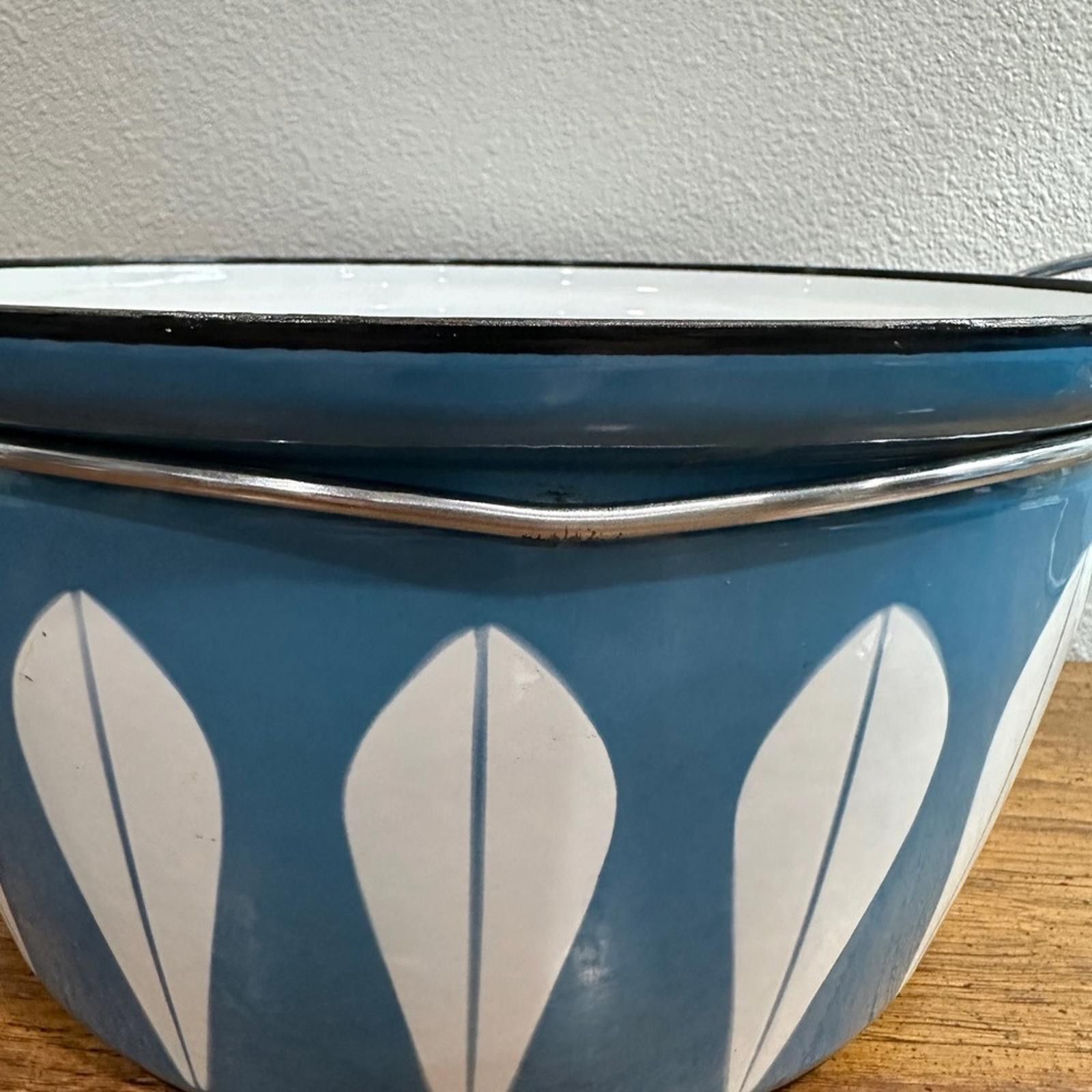 Other Catherine Holm Blue and White Enamel Pot- no lid Size ONE SIZE - 6 Thumbnail