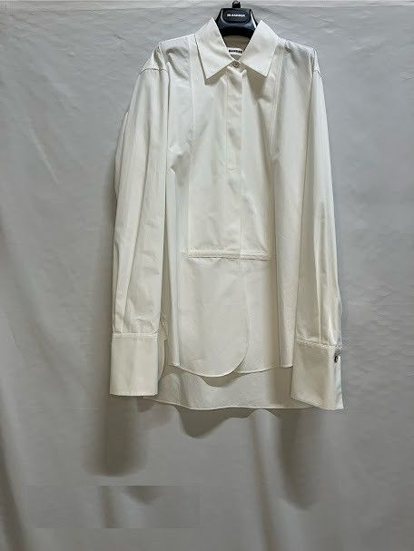 Jil Sander o1loc1c1124 Sweatshirt in White Size S / US 4 / IT 40 - 1 Preview