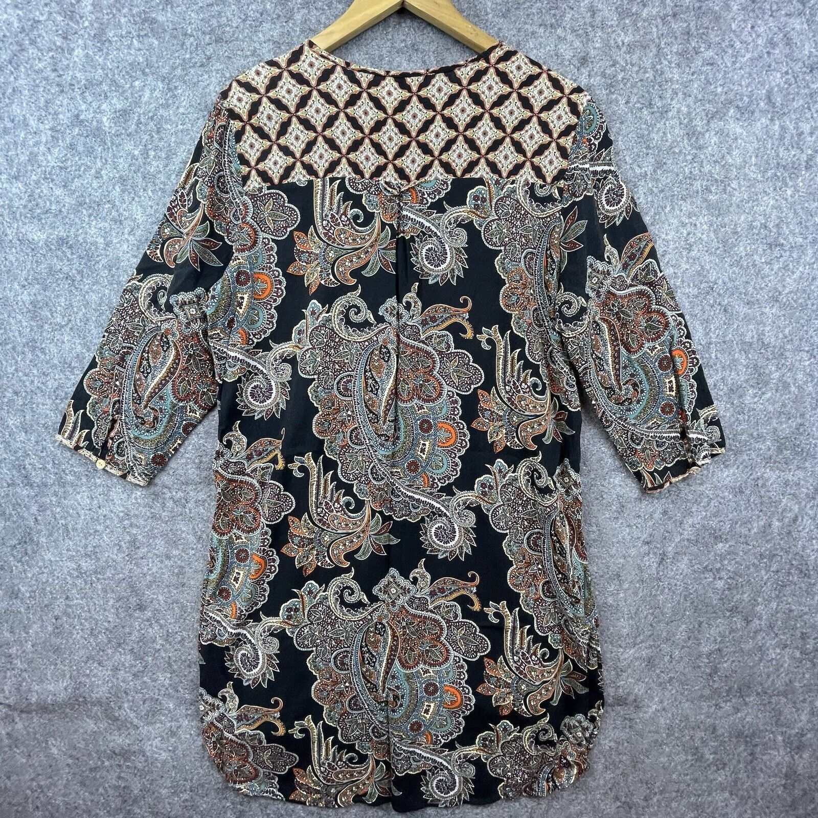 Anthropologie Anthropologie Fig and Flower Womens Large Tunic Boho Hippie Size L / US 10 / IT 46 - 2 Thumbnail