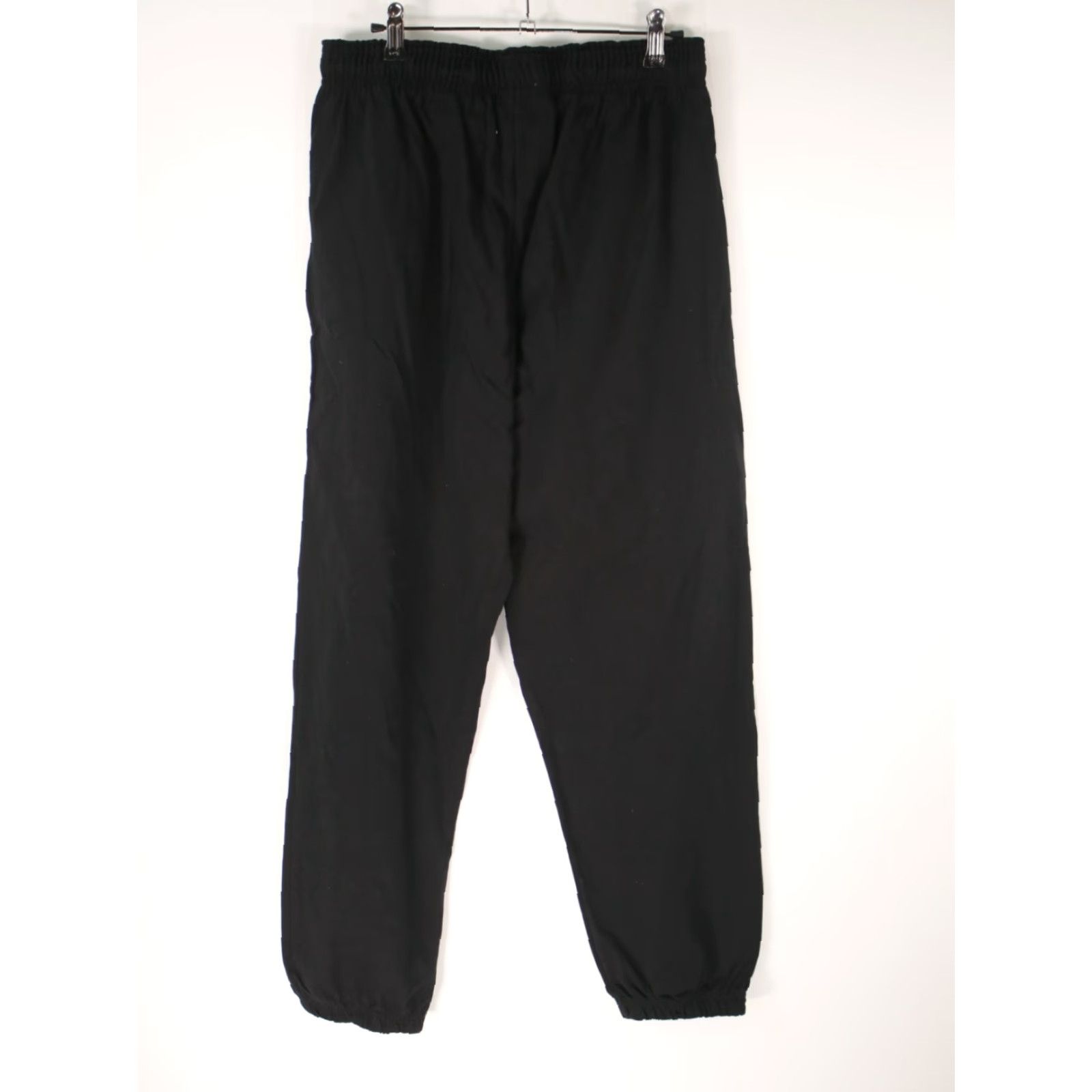 Champion VINTAGE Champion Mens Black Sweatpants Activewear Drawstring Size Medium Tapered Leg Gym Lounge Size US 31 - 5 Thumbnail