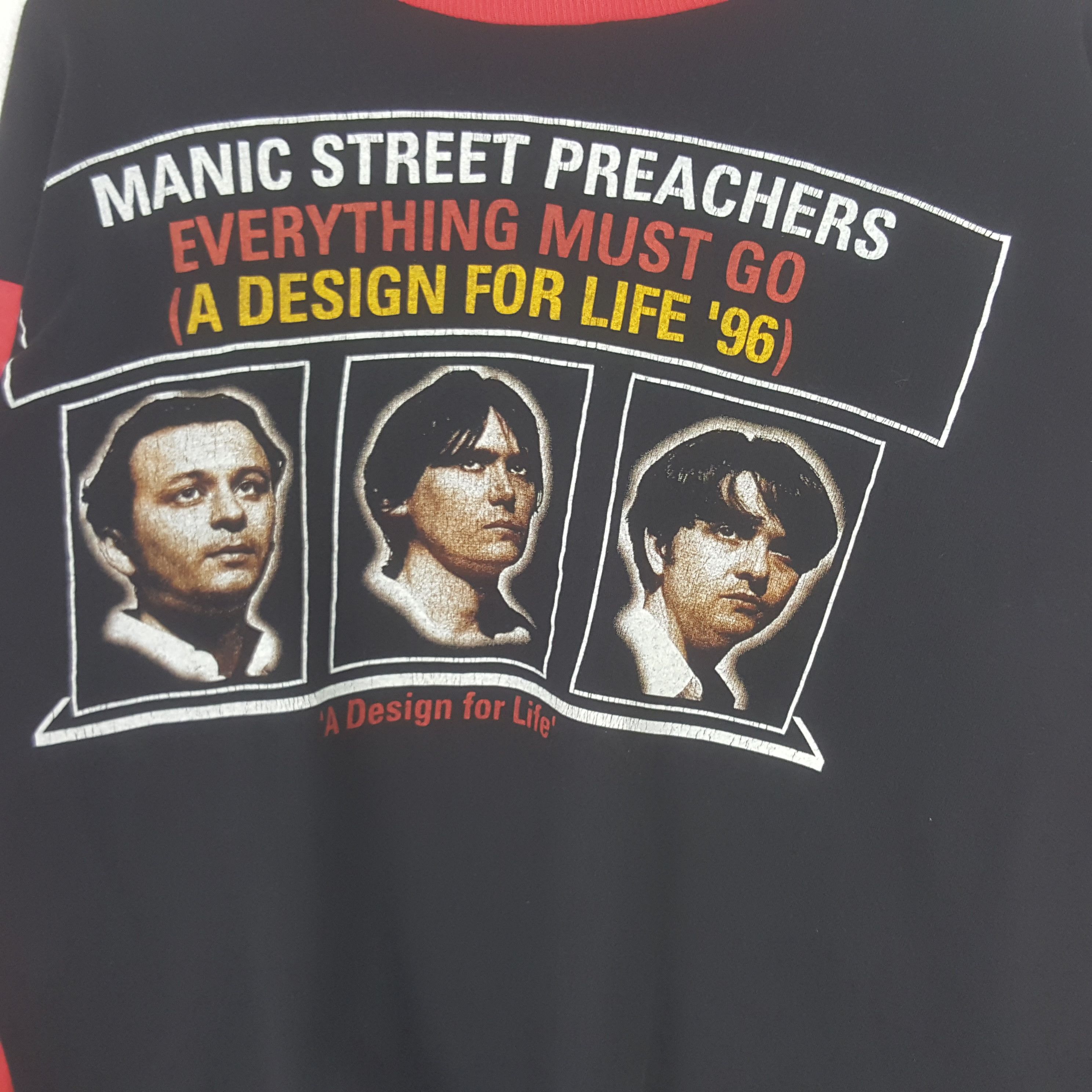 Band Tees Vintage Manic Street Preachers 90's Rock Band Tshirt 32 Size US XL / EU 56 / 4 - 2 Thumbnail