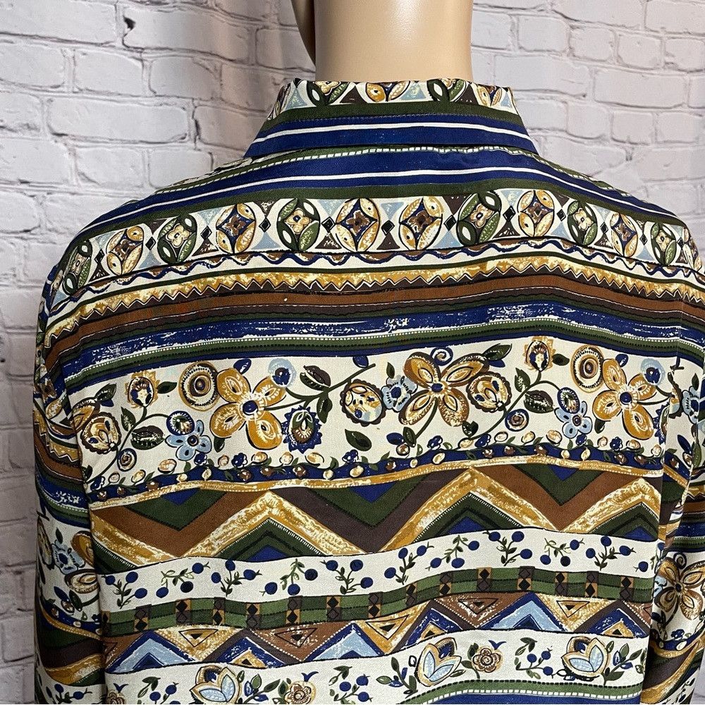 Other Vintage Quo-Silk 100% Silk Long Sleeve Blouse Size M Size M / US 6-8 / IT 42-44 - 8 Thumbnail